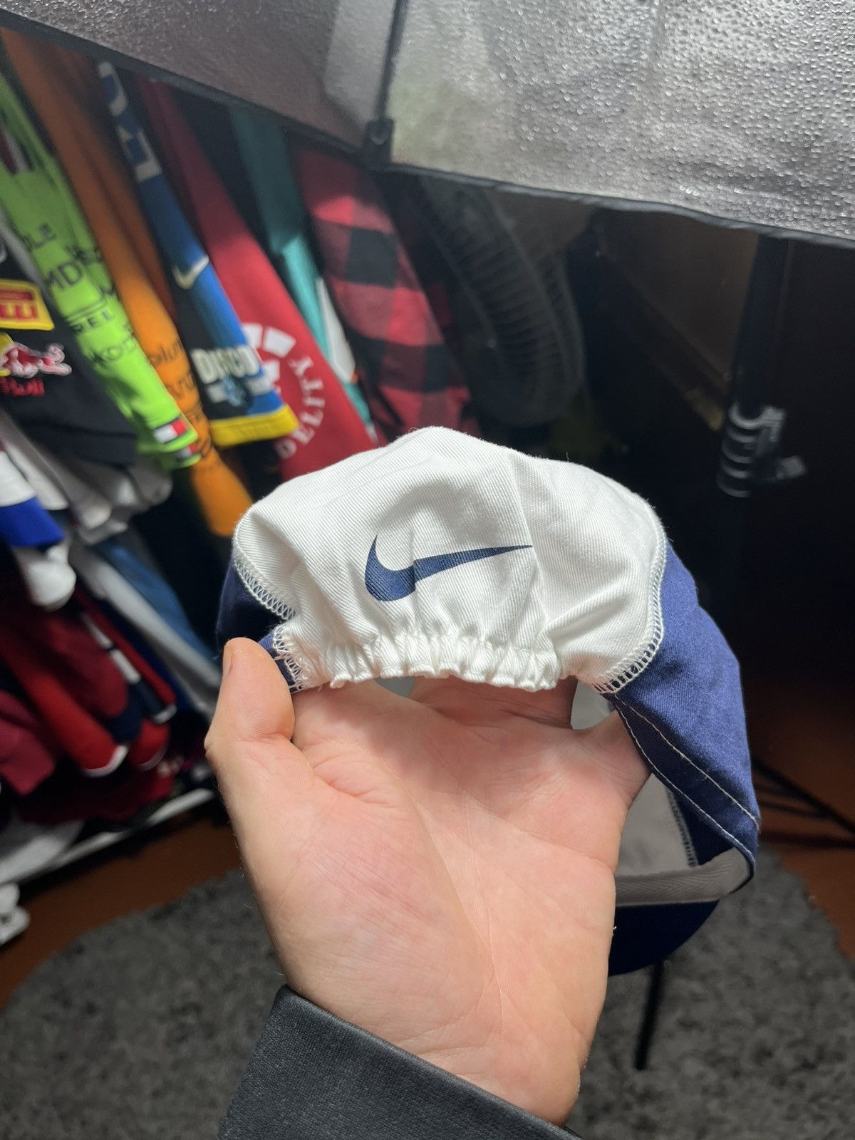 Nike NIKE VINTAGE 00s COTTON CYCLING CENTRE CAP Size ONE SIZE - 3 Thumbnail