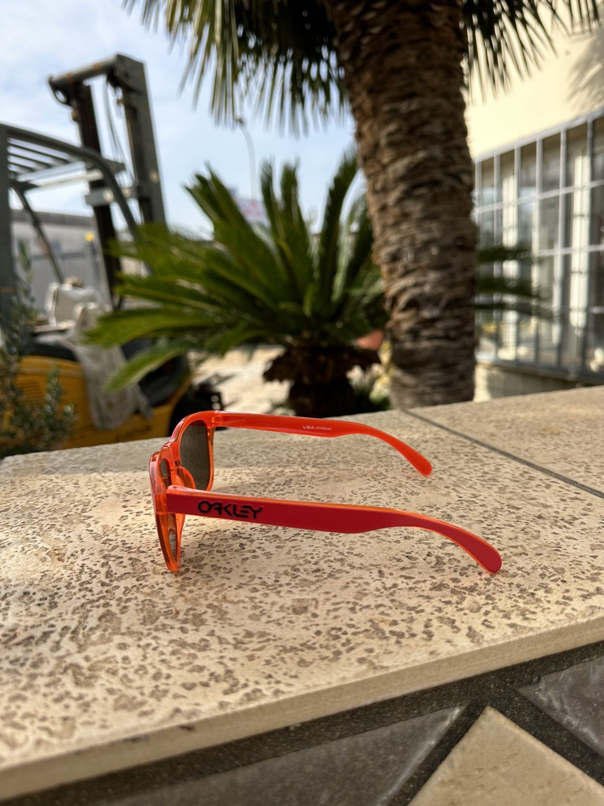Oakley Oakley Sunglasses Orange OO9013 Frogskins Size ONE SIZE - 3 Thumbnail