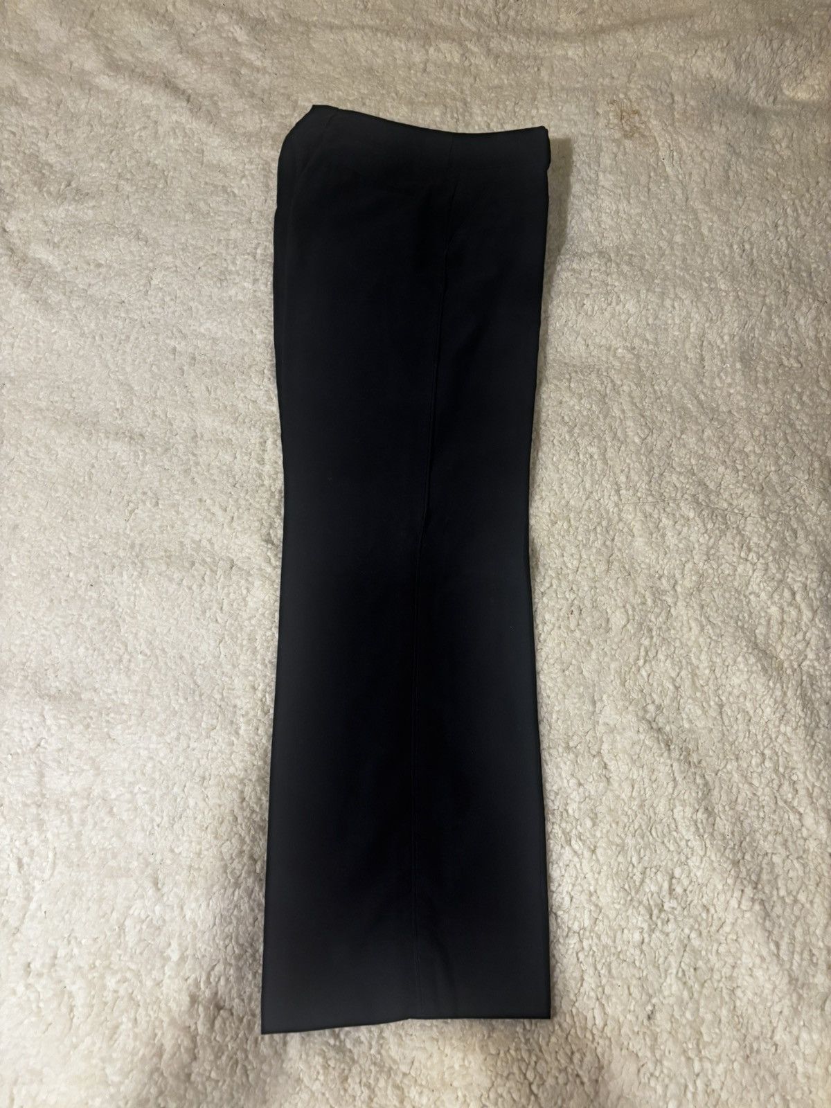 Armani Exchange A/X dark navy wide leg trousers0522 Size 26" / US 2 / IT 38 - 1 Thumbnail