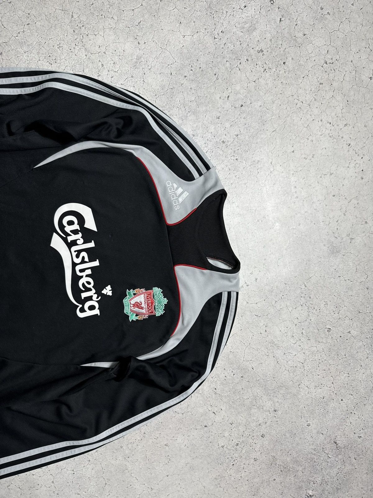 Adidas Adidas FC Liverpool Vintage Football Sweatshirt Black Size US S / EU 44-46 / 1 - 4 Thumbnail