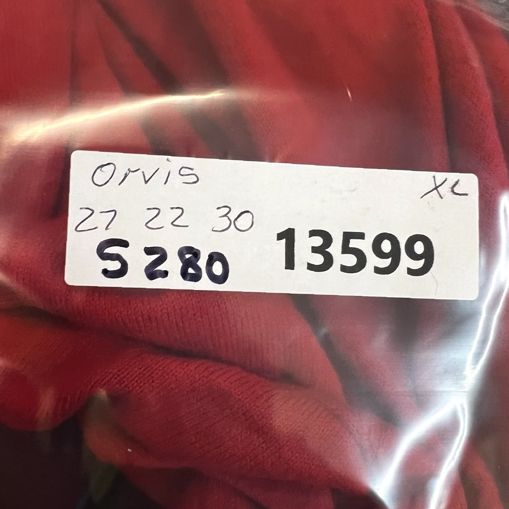 Orvis ORVIS Mens Pullover Sweater 1/4 Zip Silk Cashmere Red XL Knit Lightweight Mock Neck Classic Outdoor Fashion Mens Clothing Size US XL / EU 56 / 4 - 8 Thumbnail