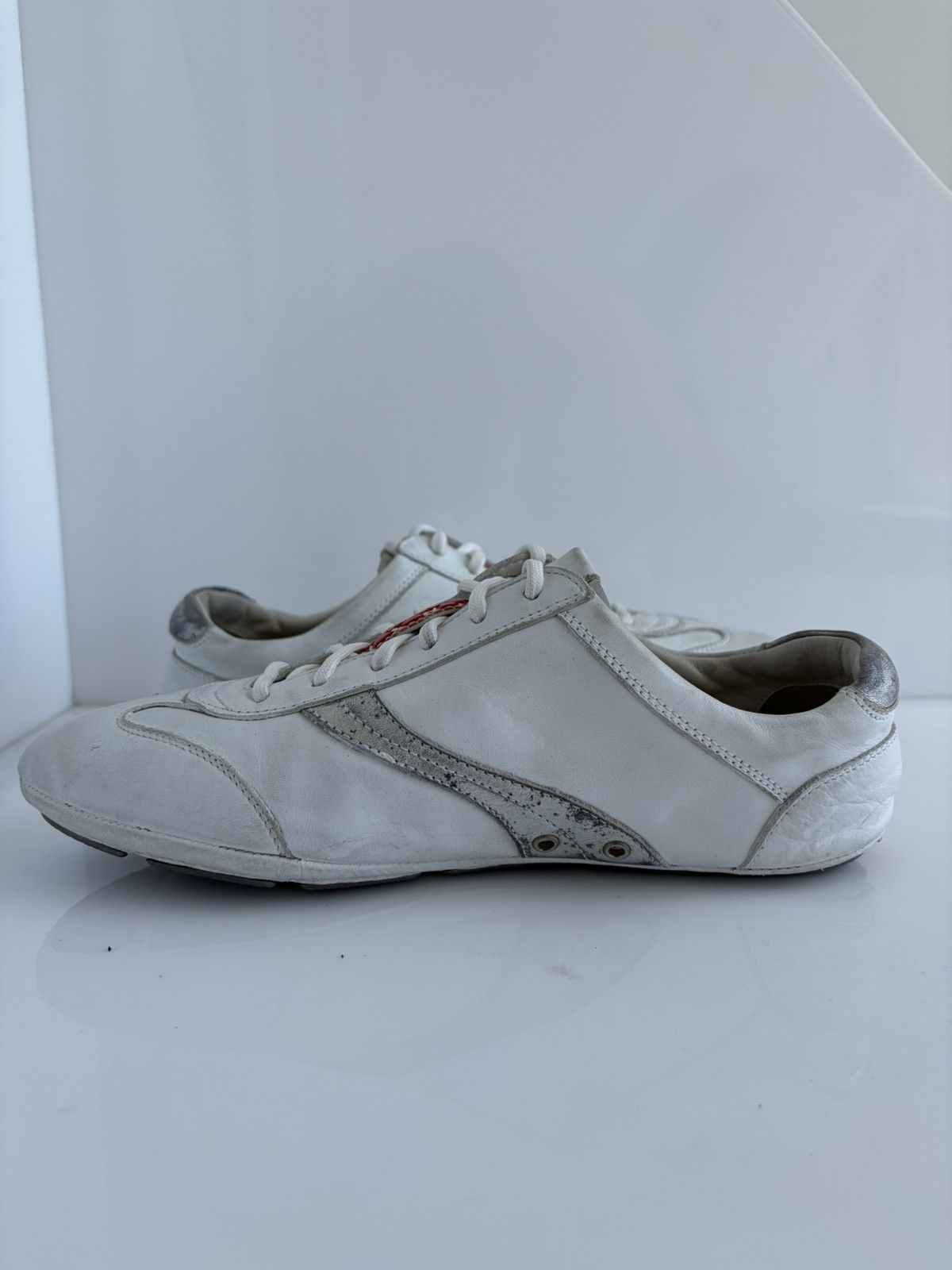 Prada 90S Prada Monte Carlo Driving Leather Sneakers Americas Cup Size US 7.5 / IT 37.5 - 6 Thumbnail