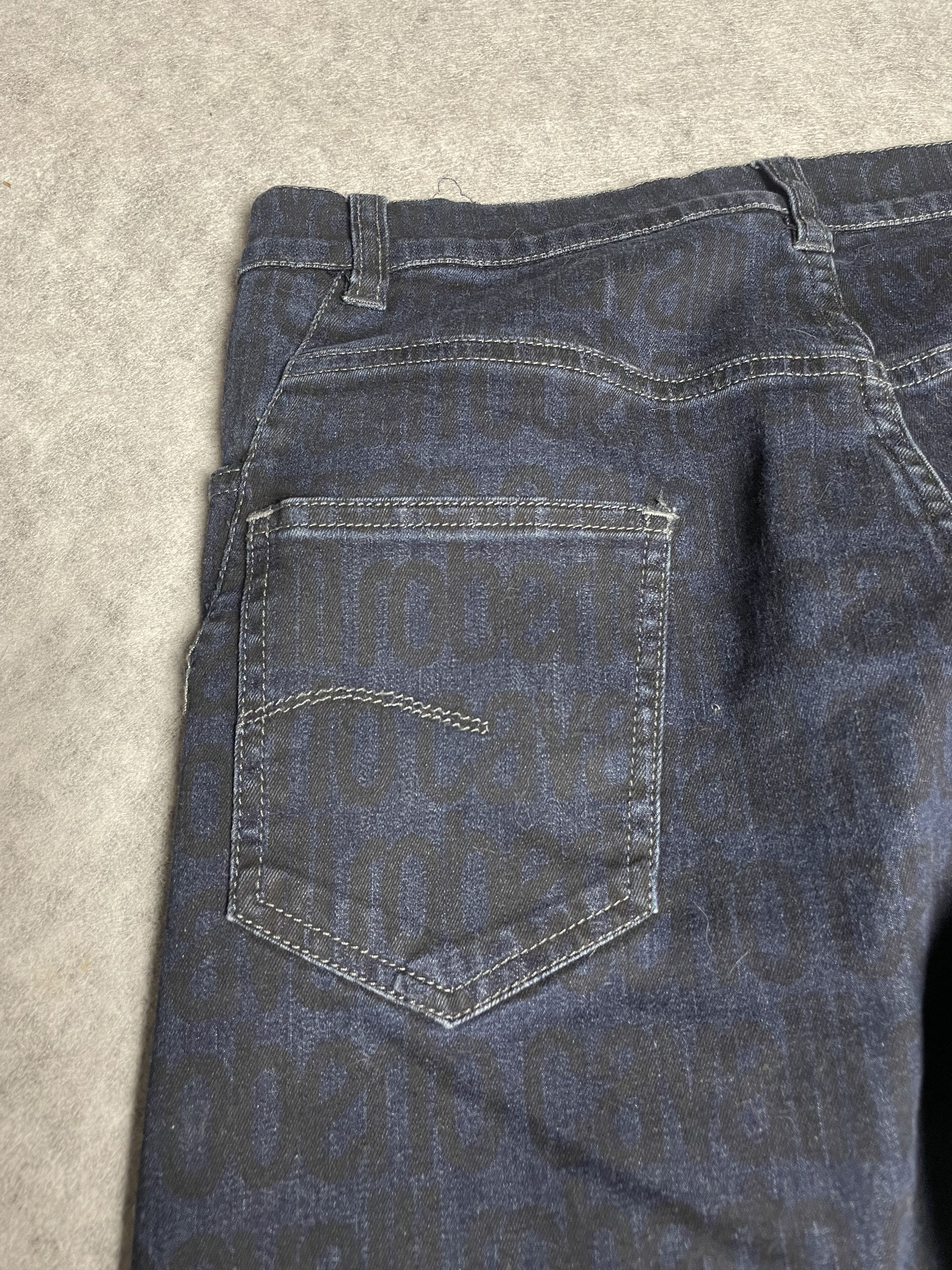 Roberto Cavalli Roberto Cavalli Junior Logo Print Trousers Jeans W30 Size 30" / US 8 / IT 44 - 6 Thumbnail