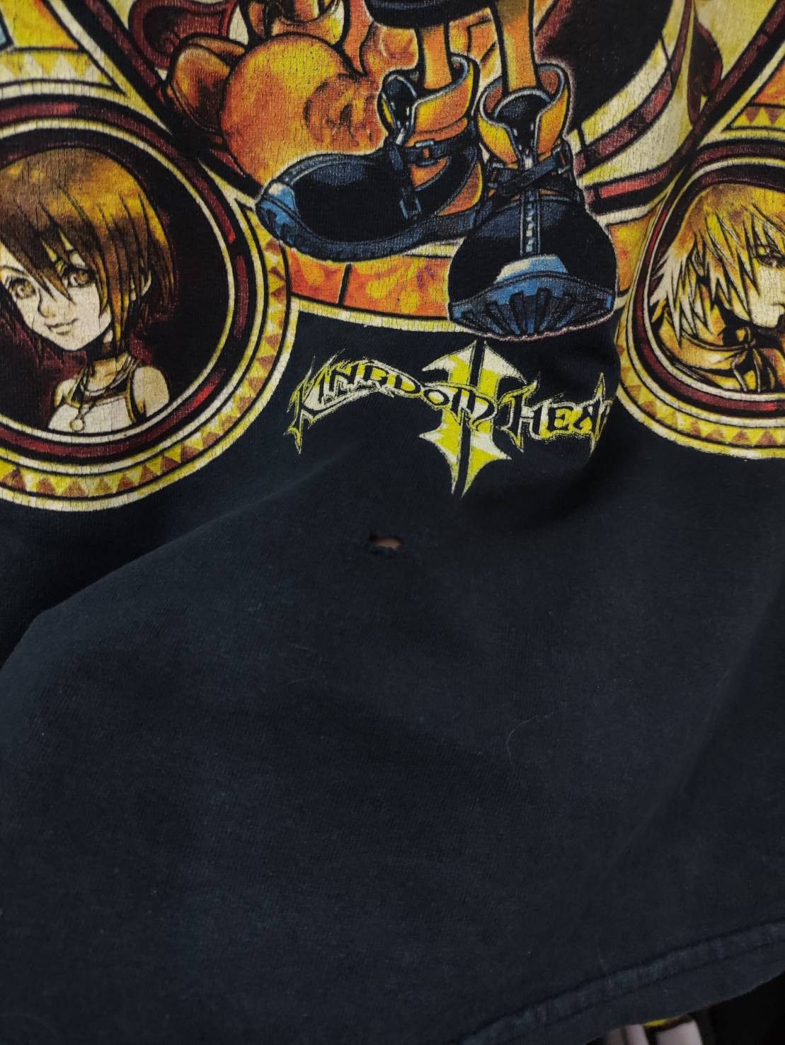 Playstation Kingdom Hearts Disney Game Promo Big Print T-Shirt Size US XXL / EU 58 / 5 - 4 Thumbnail