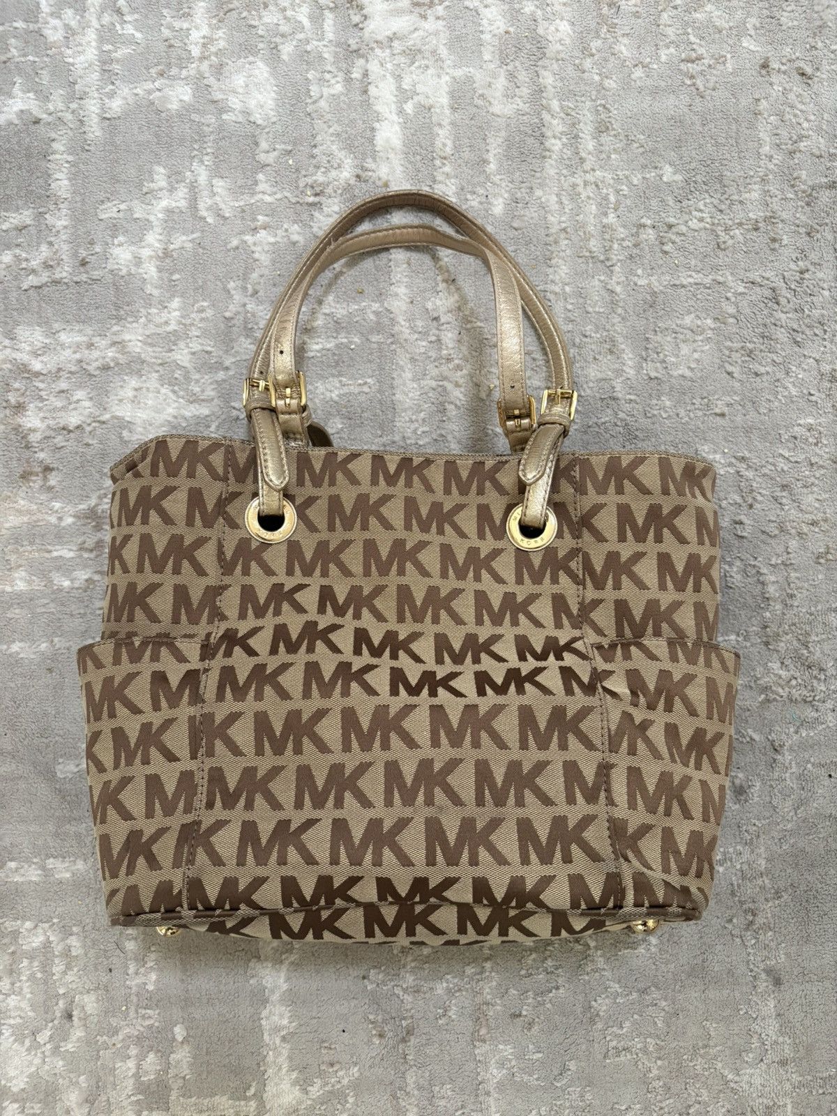 Michael Kors Y2K Michael Kors Signature Jacquard Tote Size ONE SIZE - 1 Thumbnail