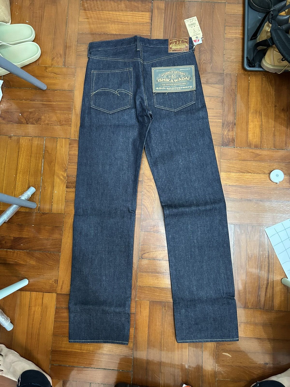 Studio D'Artisan Studio D’artisan 45th ISHIKAWADAI jeans Size US 32 / EU 48 - 4 Thumbnail