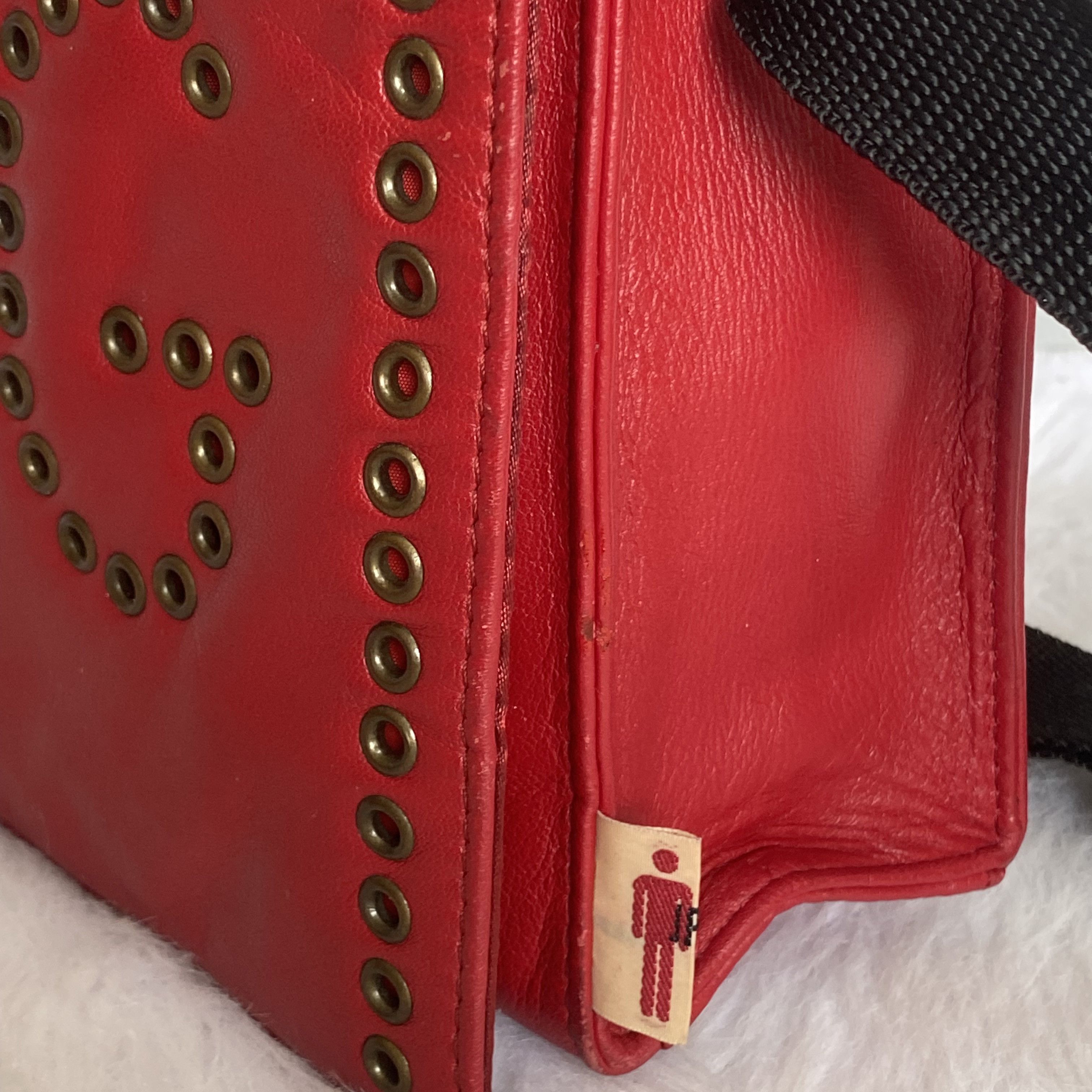 Jean Paul Gaultier × Vintage JPG Jean Paul Gaultier Logo Studded Leather Crossbody Bag Size ONE SIZE - 10 Thumbnail