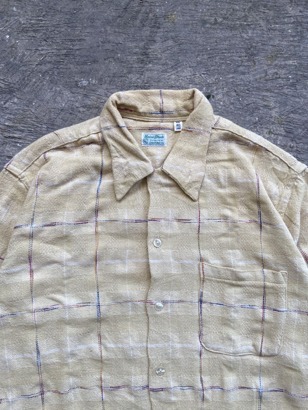 Sugar Cane 2010 Sugar Cane Co. Toyo Enterprise - Flannel Shirt Size US L / EU 52-54 / 3 - 3 Thumbnail