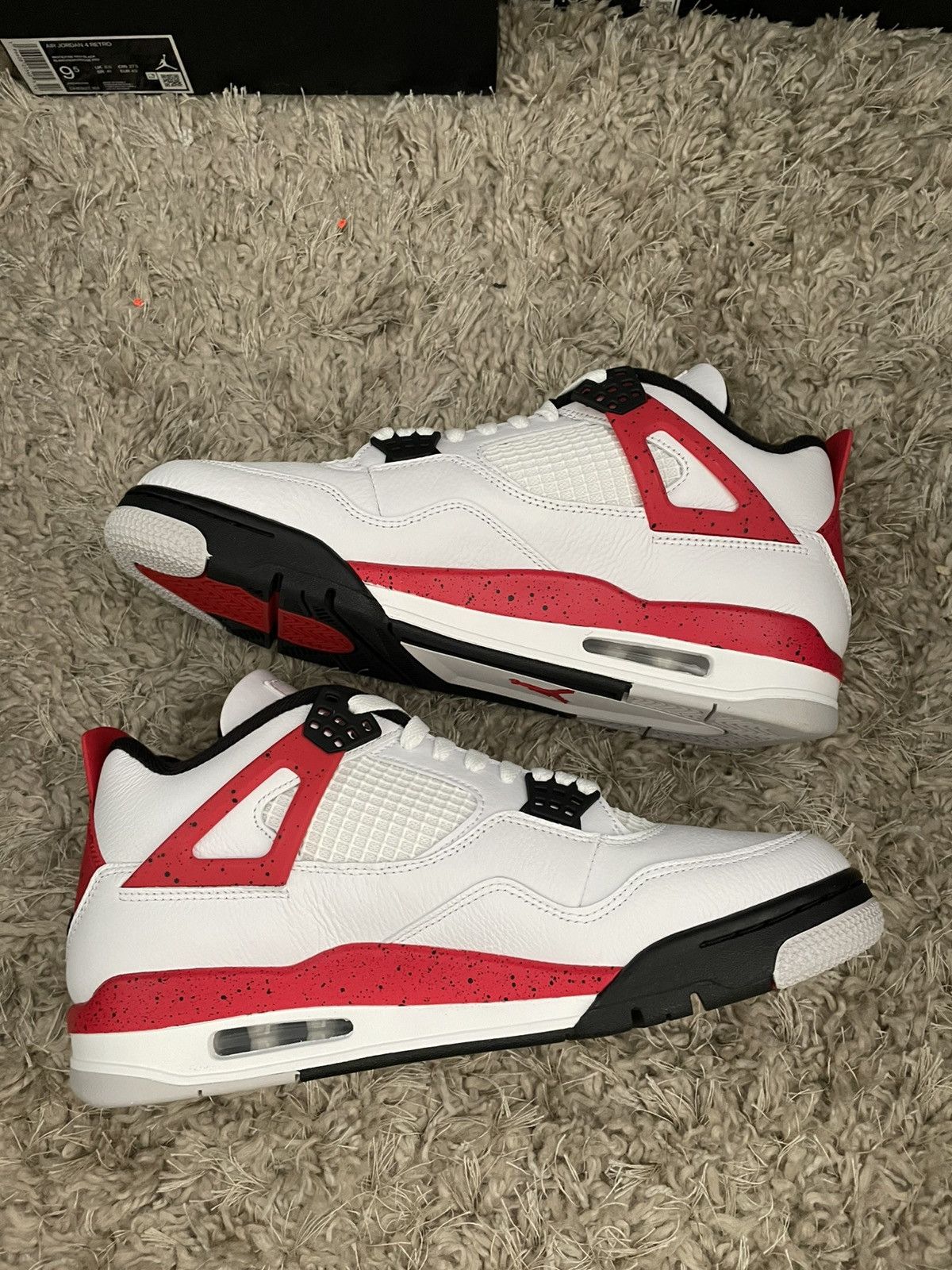 Jordan Brand Jordan 4 Red Cement Size US 10.5 / EU 43-44 - 3 Thumbnail