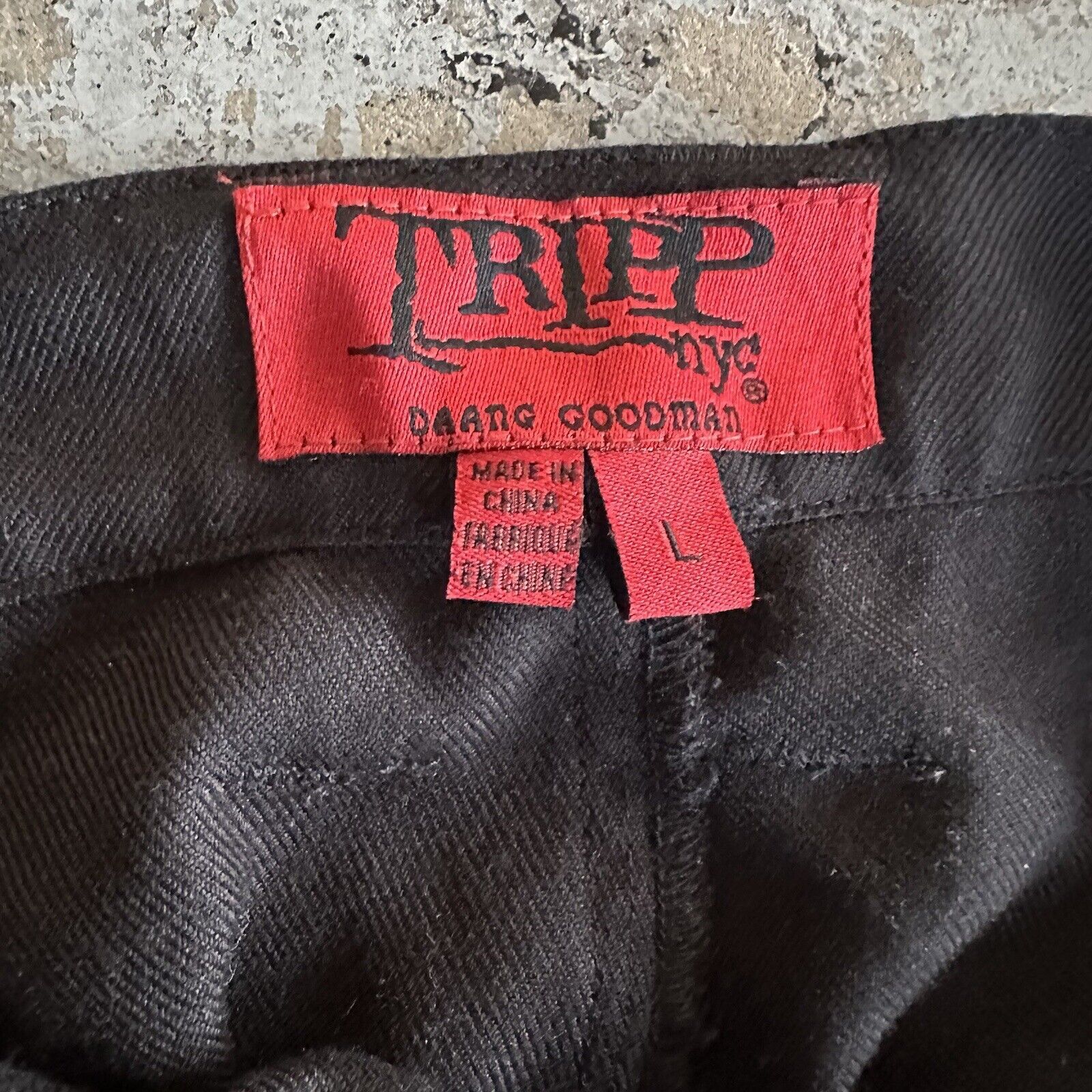 Tripp NYC Tripp NYC Daang Goodman Black Rave Goth Baggy Pants Large Size US 34 / EU 50 - 7 Thumbnail