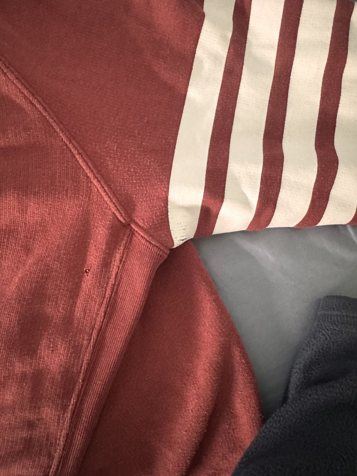Thom Browne Burgundy zip up hoodie Size US S / EU 44-46 / 1 - 9 Thumbnail