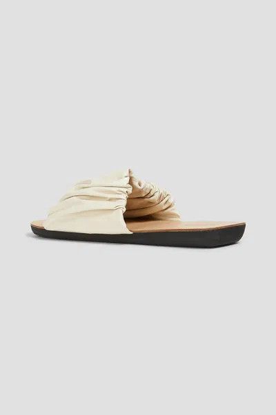 Jil Sander o1y1025 Slippers in Ivory Size US 6 / IT 36 - 2 Thumbnail