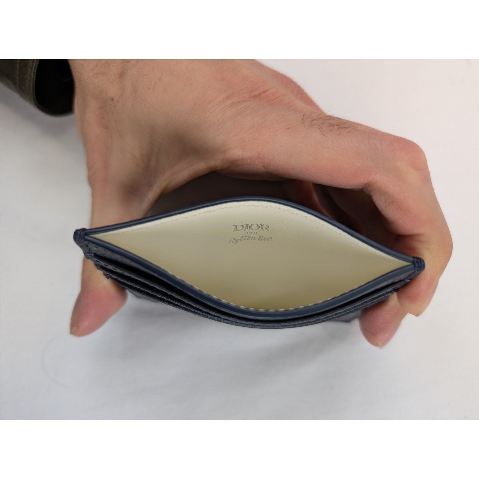Dior o1rshd1 Size: OS / Card Holder in Light Blue/White Size ONE SIZE - 5 Thumbnail