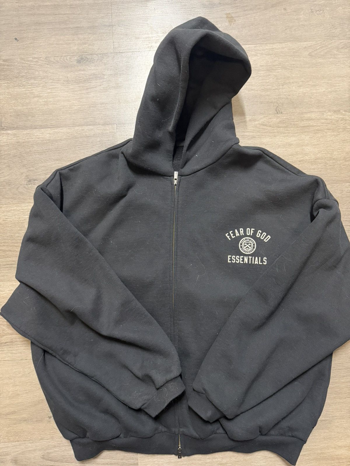 Fear of God Fear of god Essentials Zip Up hoodie Size US L / EU 52-54 / 3 - 1 Thumbnail