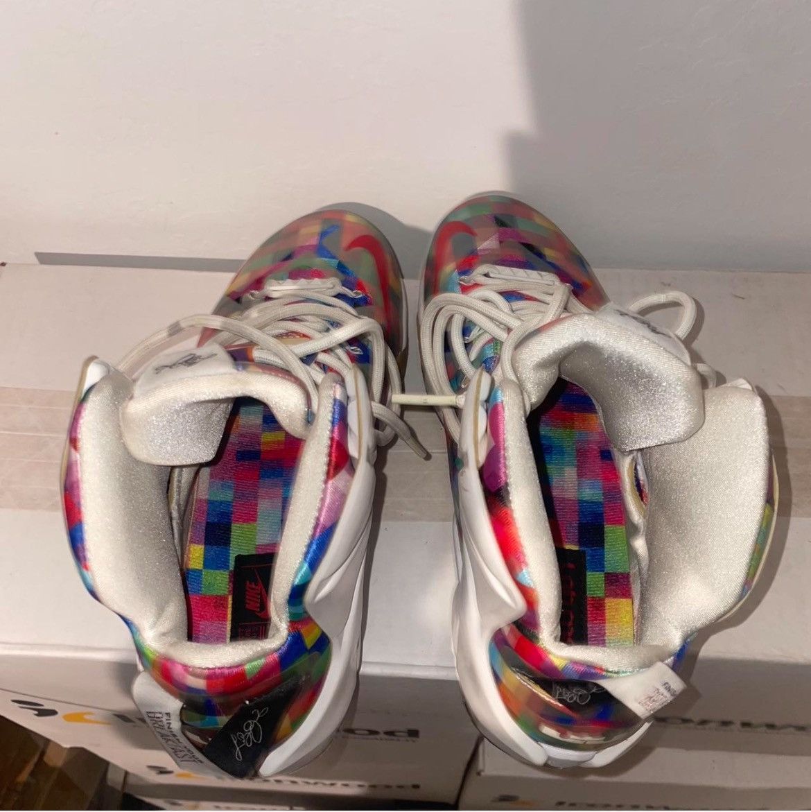 Nike Nike LeBron 12 EXT Prism Elite Size US 8.5 / EU 41-42 - 5 Thumbnail