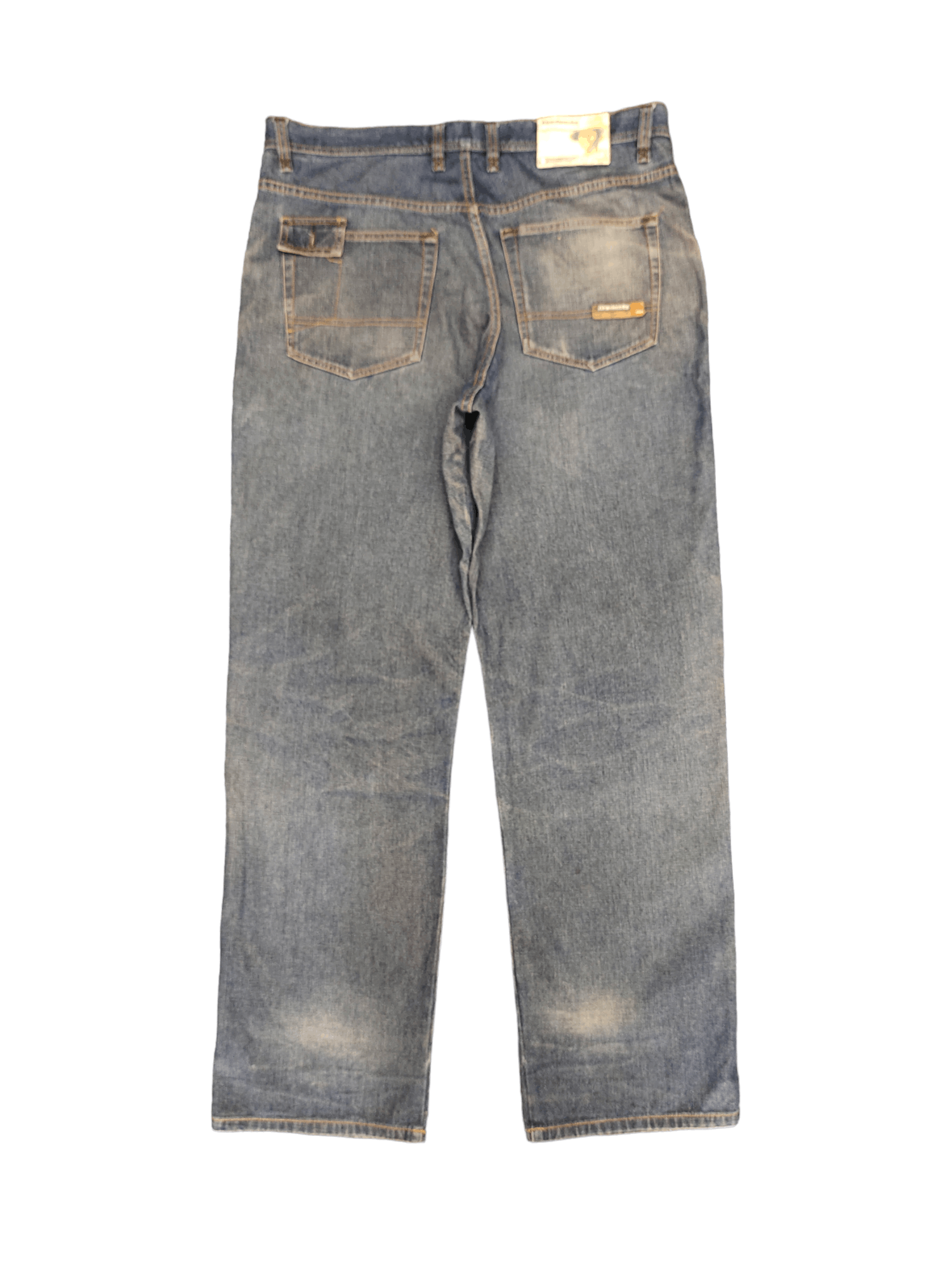 Akademiks Baggy Jeans Akademiks 'Gene Research' Printed Knee Wide Leg Size US 38 / EU 54 - 10 Thumbnail