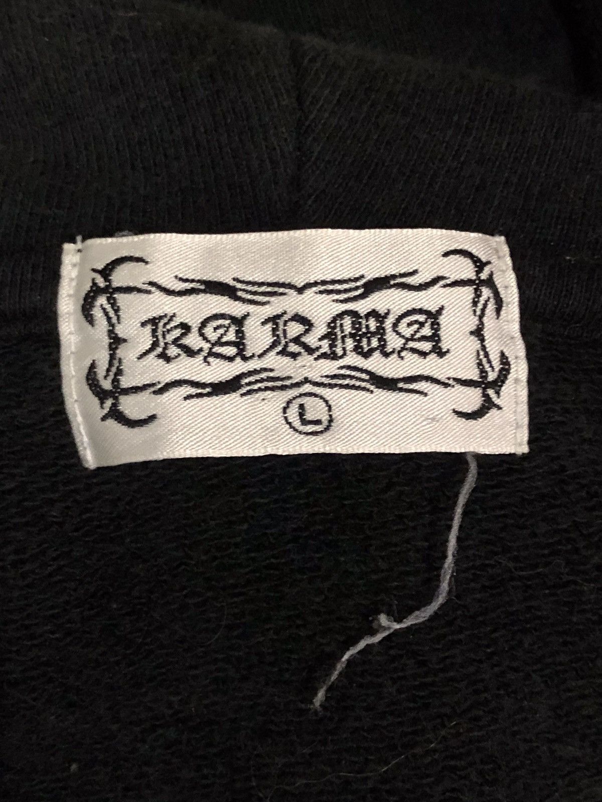 Japanese Brand Karma Flame Hoodie Logo Size US L / EU 52-54 / 3 - 12 Thumbnail