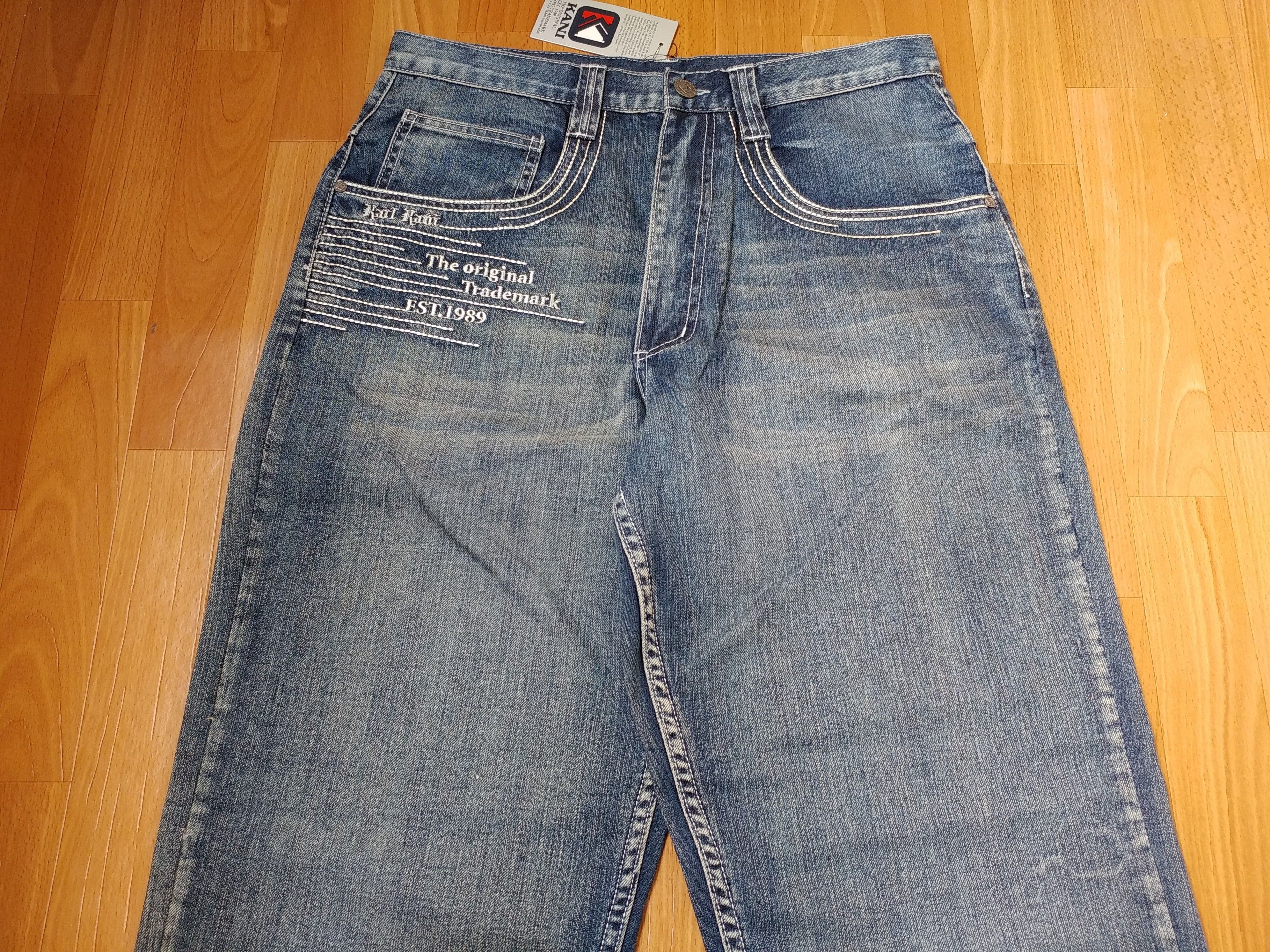 Karl Kani KARL KANI jeans oldschool deadstock baggy vintage 1990s W 32 Size US 32 / EU 48 - 10 Thumbnail