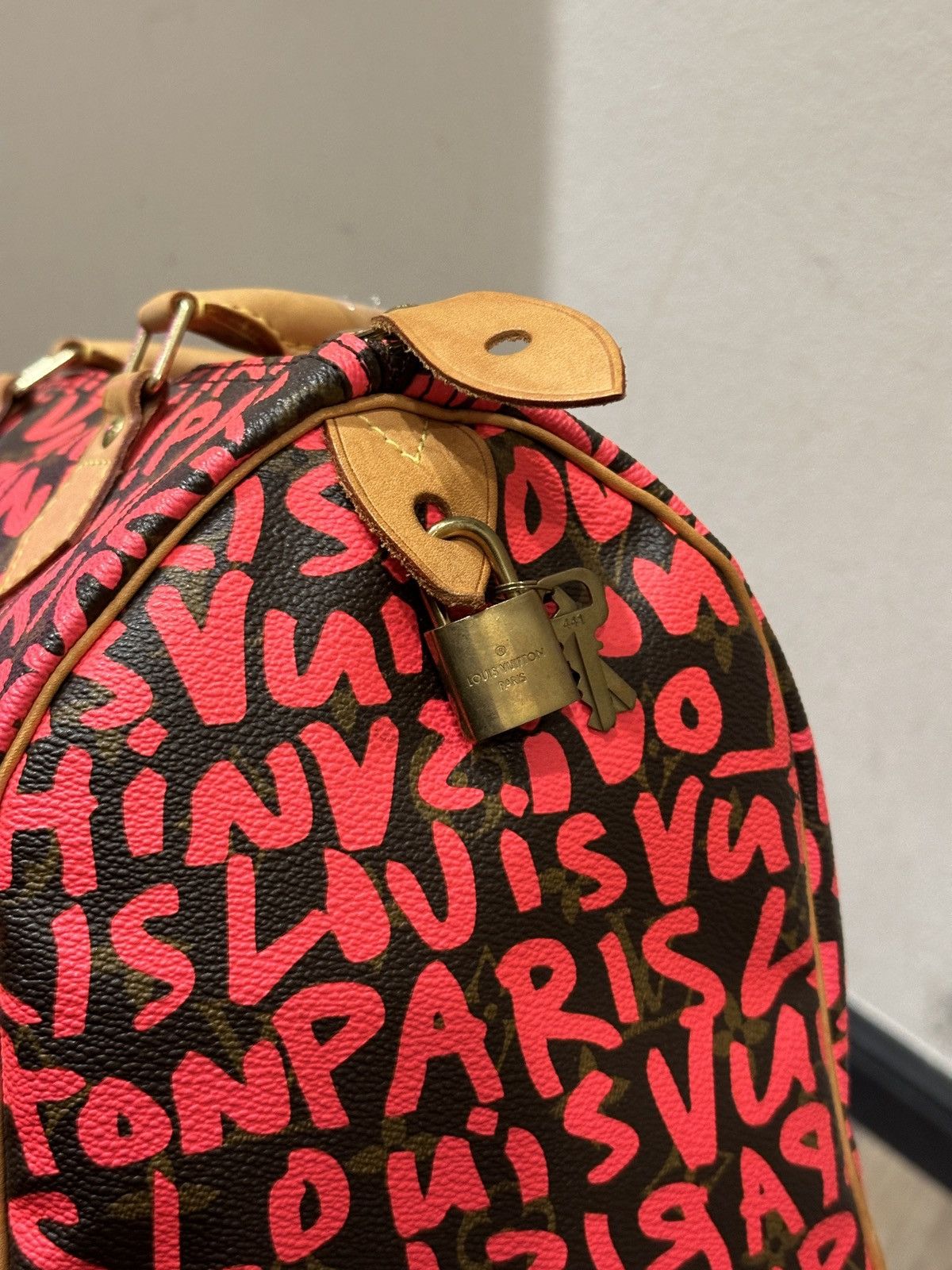 Louis Vuitton LOUIS VUITTON Graffiti Speedy 30 Size ONE SIZE - 4 Thumbnail