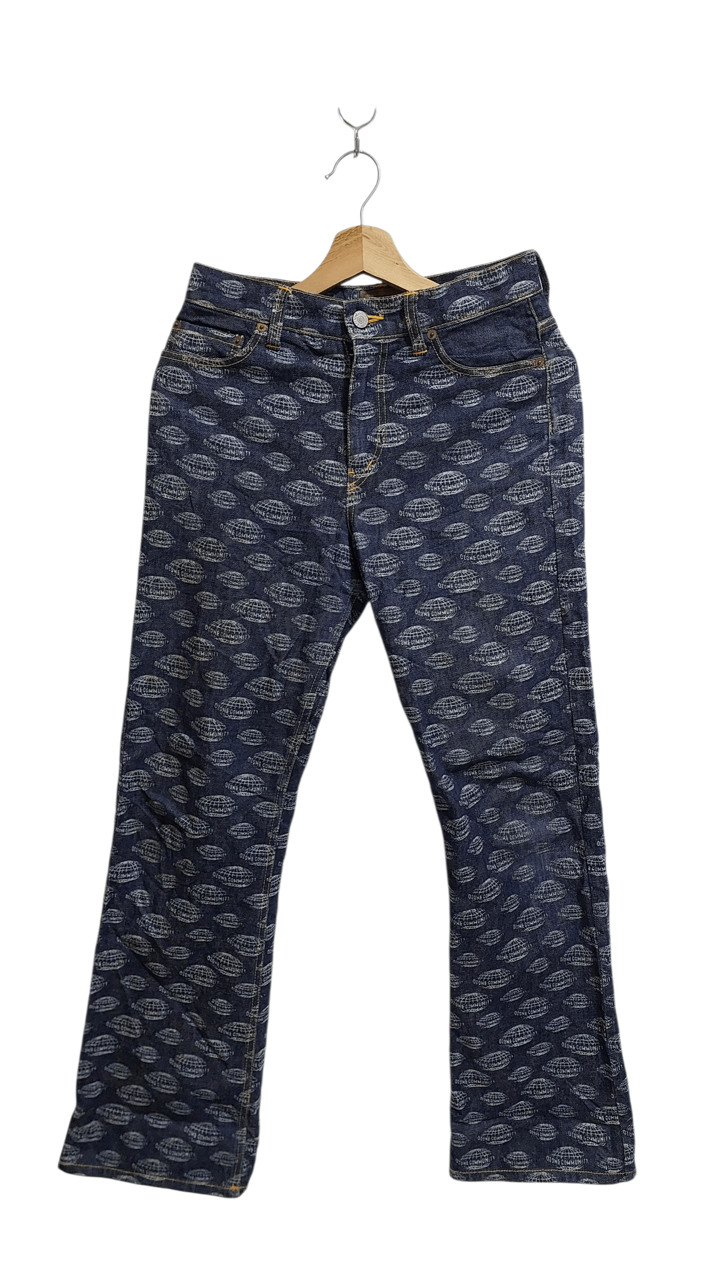 Japanese Brand OZONE COMMUNITY JAPAN JEANS PANT Size US 28 / EU 44 - 1 Thumbnail