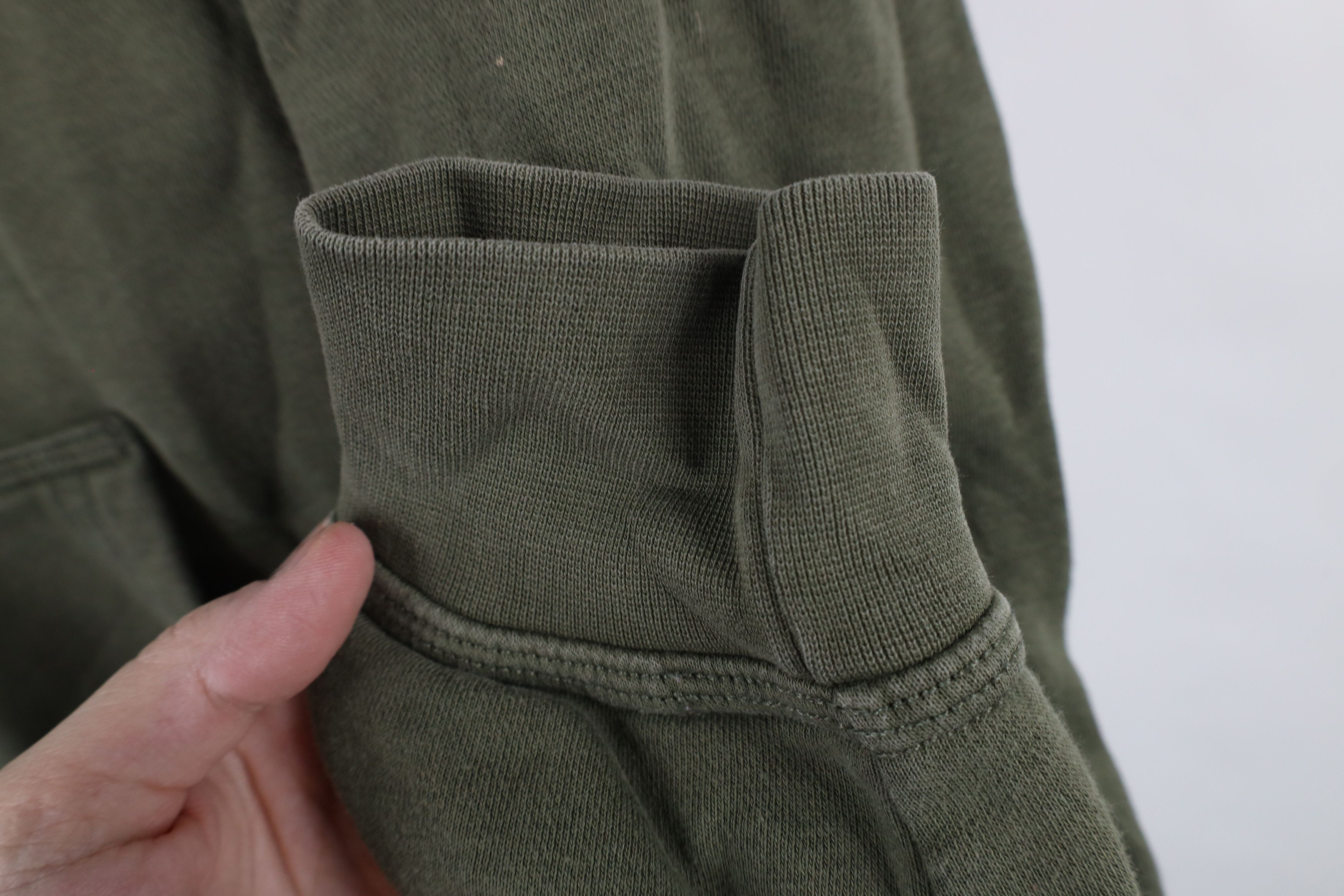 Nike × Vintage Vintage Y2K Nike Sportswear Scott Mini Swoosh Hoodie Green Size US S / EU 44-46 / 1 - 9 Thumbnail