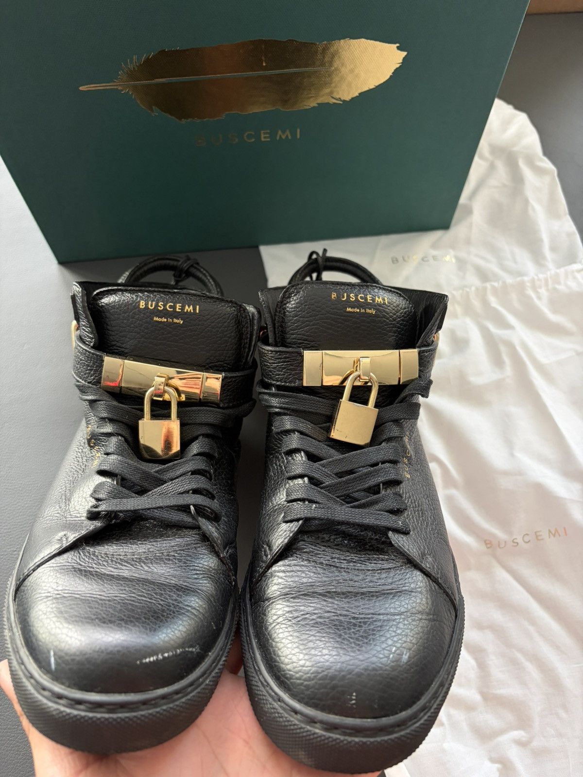 Buscemi Buscemi Locker Leather Sneaker Iconic Size US 9 / EU 42 - 1 Thumbnail