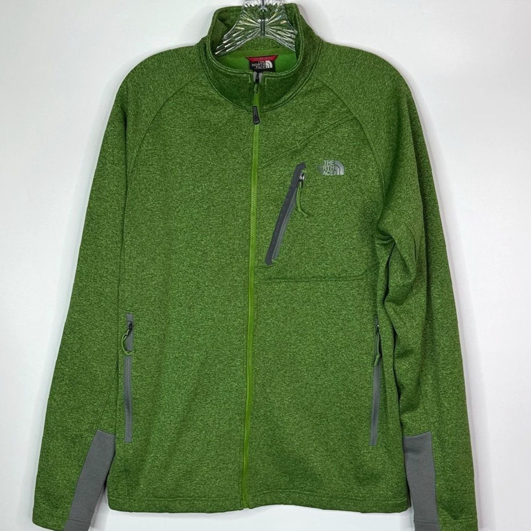 The North Face VINTAGE The North Face Green Full Zip Sweatshirt Hoodie Mens M Regular Chest 21” Pit to Pit 27” Length 32” Sleeve Length Size US M / EU 48-50 / 2 - 2 Thumbnail