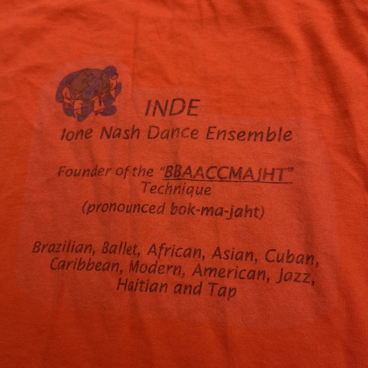 Gildan × Vintage Vintage DANCINGLY IONE NASH BLACK PHILLY DANCE LEGEND Shirt Size US L / EU 52-54 / 3 - 6 Thumbnail