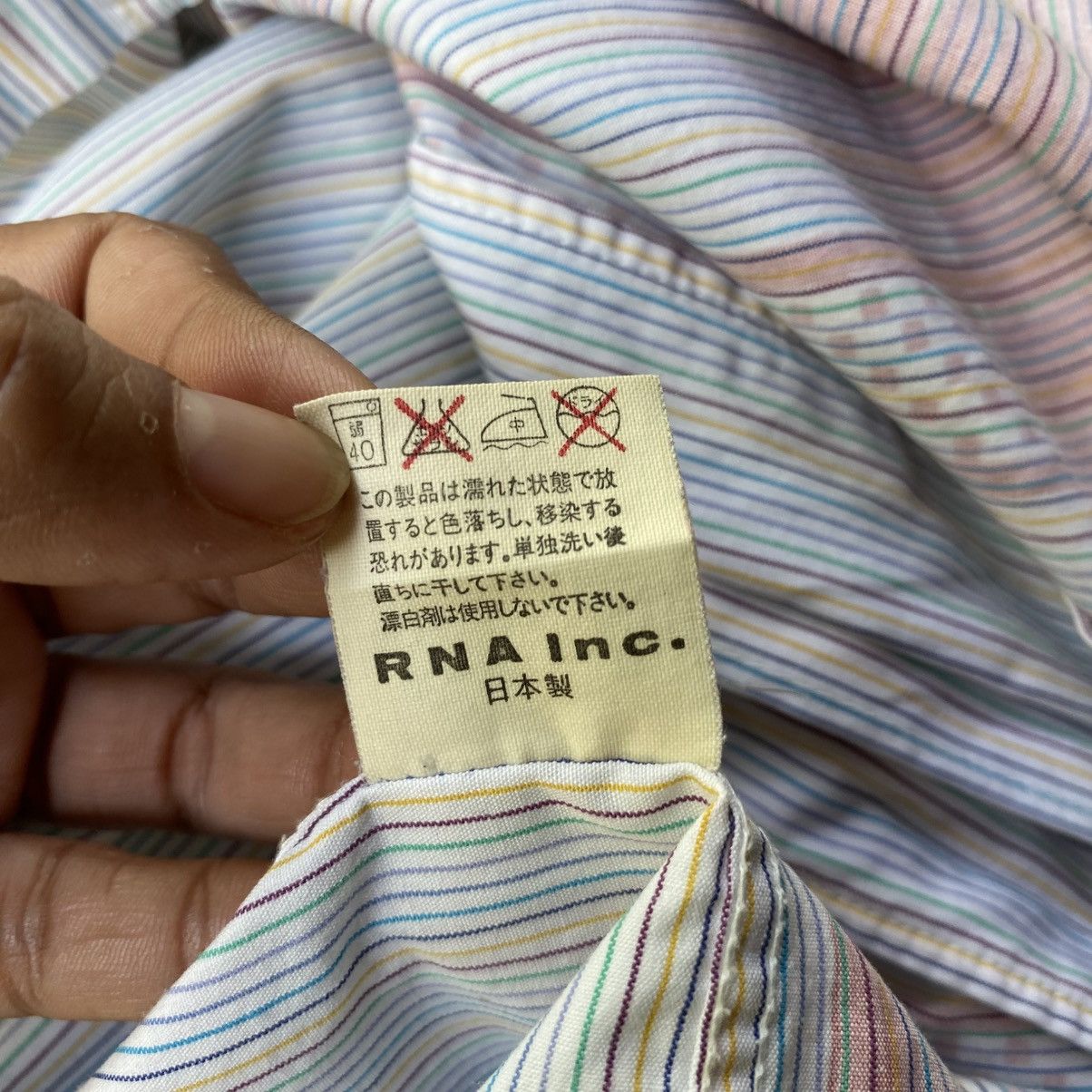 Japanese Brand RNA. Not free kissing Red and White Striped Graphic Shirt Size US M / EU 48-50 / 2 - 13 Thumbnail
