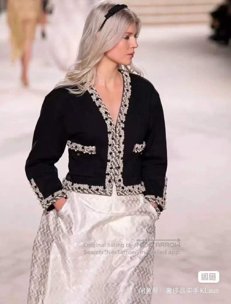 Chanel Chanel Handicraft workshop studded beaded coat Size S / US 4 / IT 40 - 2 Thumbnail