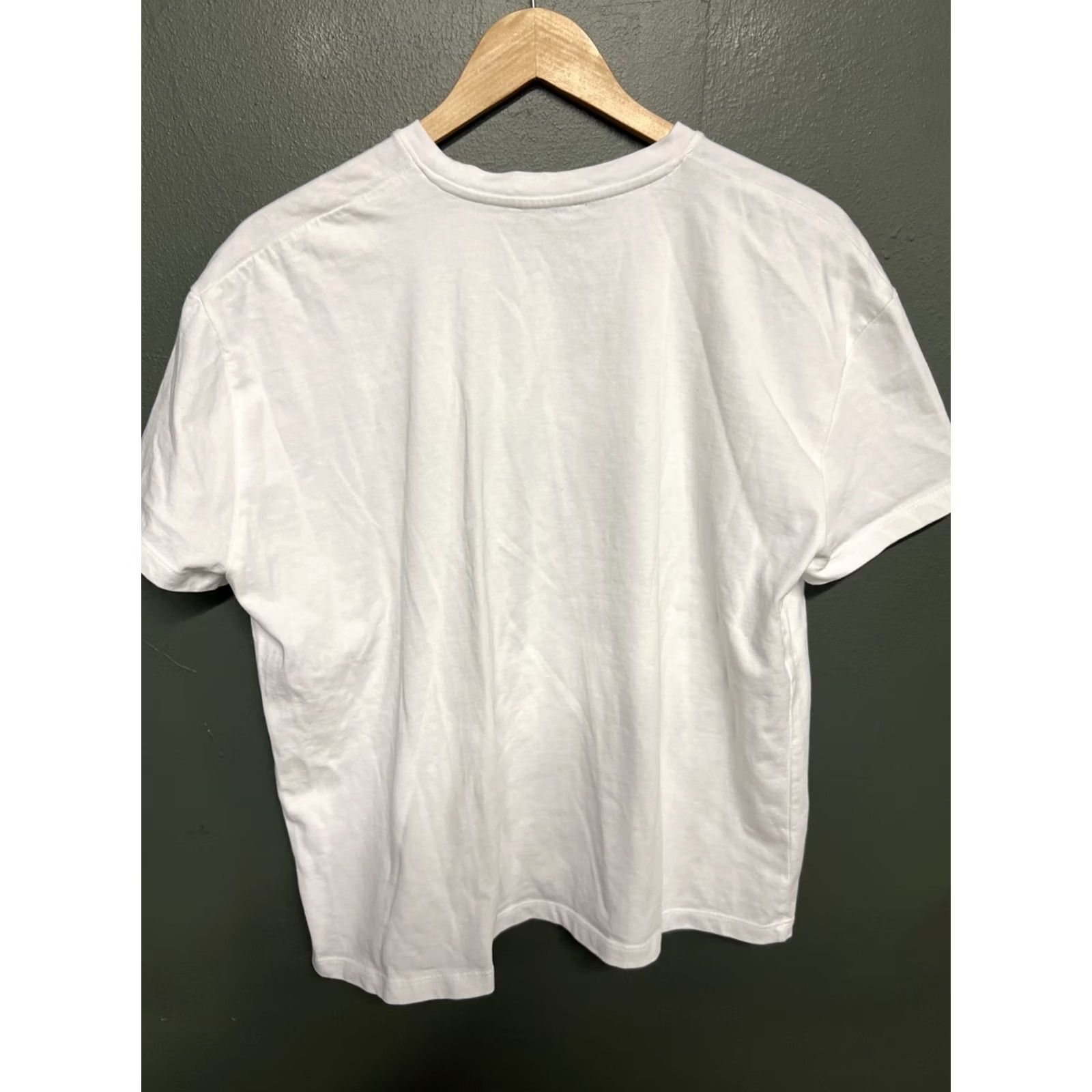Zara Zara Shirt Women's Small White Side Button Large Size L / US 10 / IT 46 - 4 Thumbnail