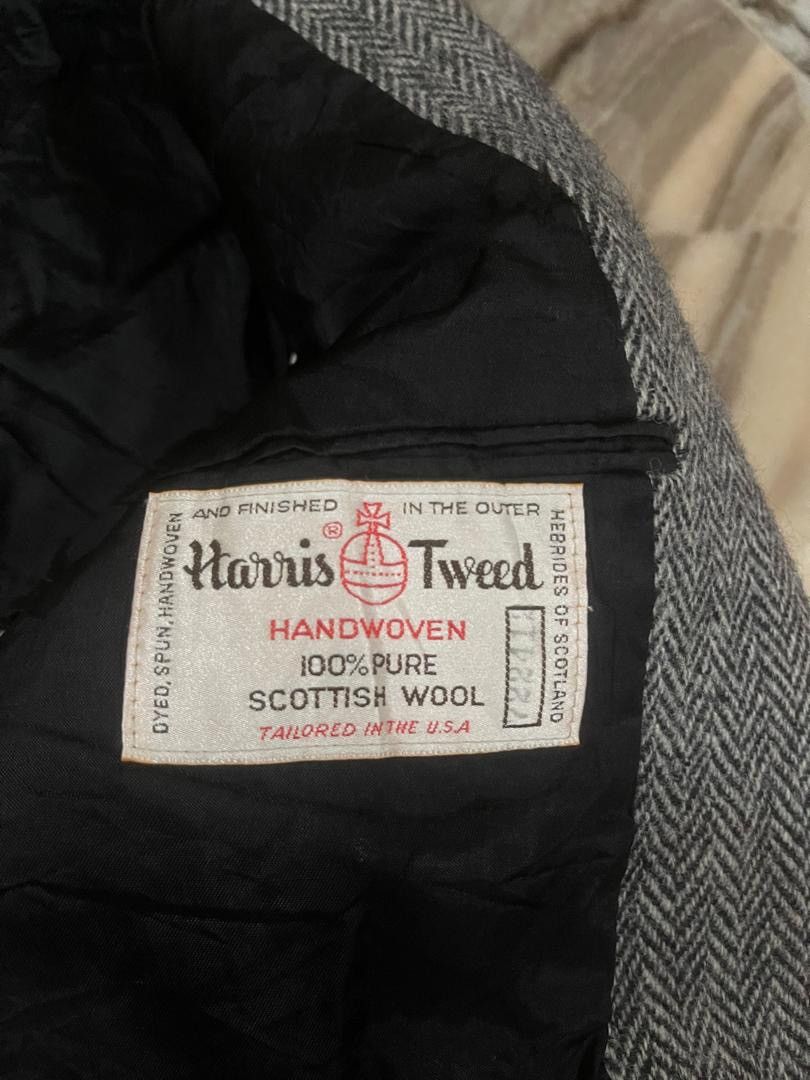 Harris Tweed Vintage Harris Tweed x Stafford British Wool Blazer Size US M / EU 48-50 / 2 - 16 Thumbnail
