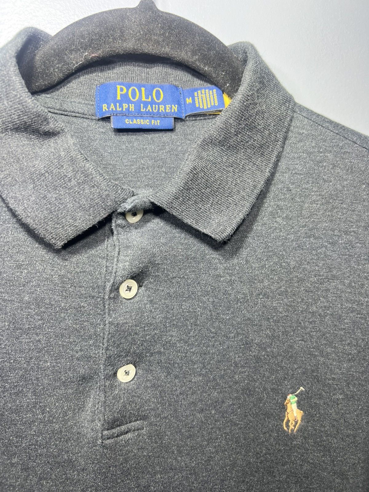 Polo Ralph Lauren Polo Ralph Lauren Men's Classic-Fit Polo Black Short Sleeve Size US M / EU 48-50 / 2 - 3 Thumbnail