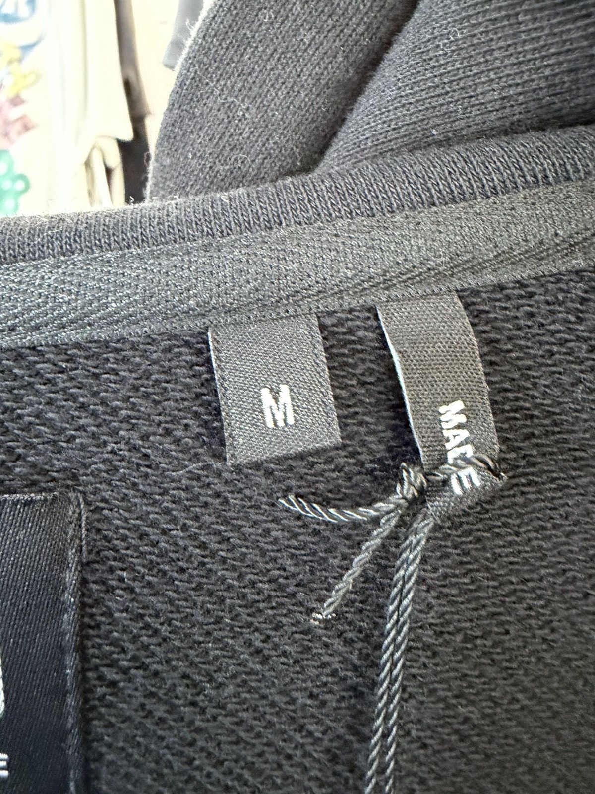 FELT FELT “Contrast Stitched” Black Zipper Hoodie Size US M / EU 48-50 / 2 - 5 Thumbnail