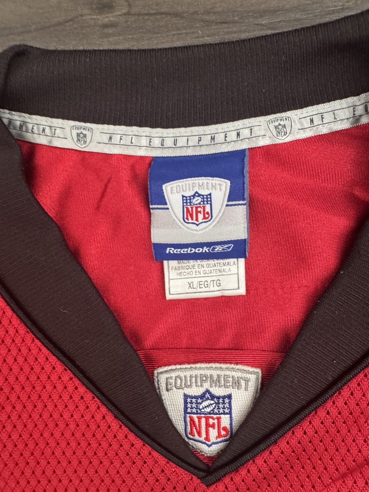 Reebok Atlanta Falcons Allen Rossum #20 NFL Equipment Home Jersey Size US XL / EU 56 / 4 - 4 Thumbnail