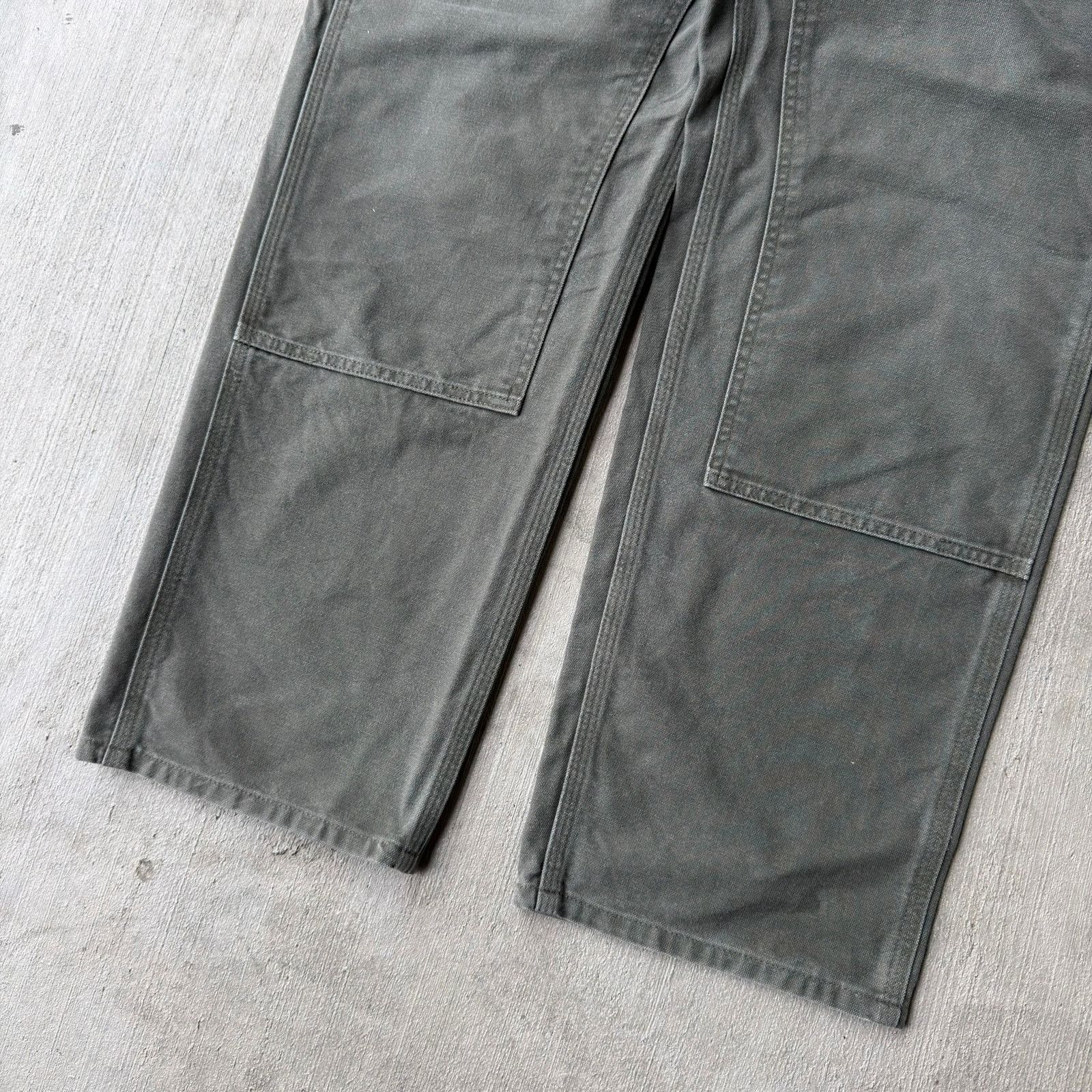 Carhartt × Vintage Carhartt green double knee work wear carpenter pants Size US 34 / EU 50 - 3 Thumbnail