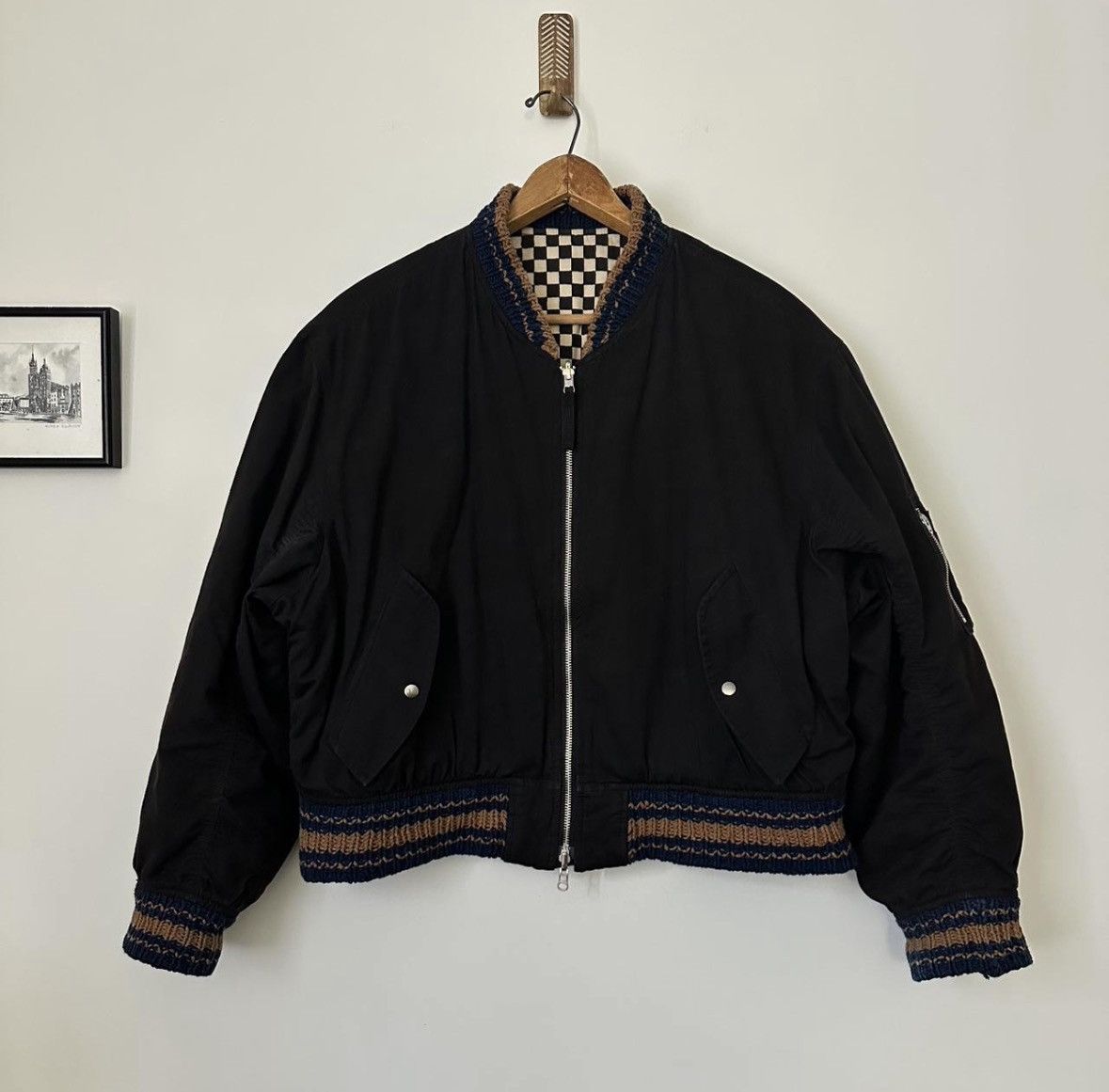 Story Mfg. Story Mfg. Handmade Seed Bomber Jacket Size US M / EU 48-50 / 2 - 2 Thumbnail