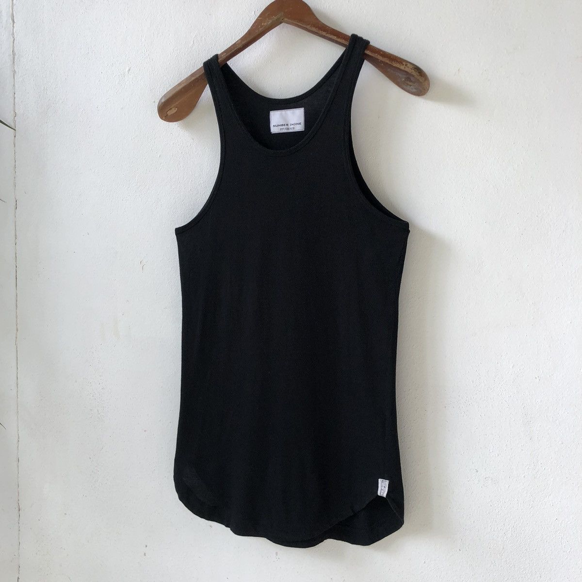 Number (N)ine RARE NUMBER (N)INE X STUDIOUS Collab Vintage Singlet Size US S / EU 44-46 / 1 - 21 Thumbnail