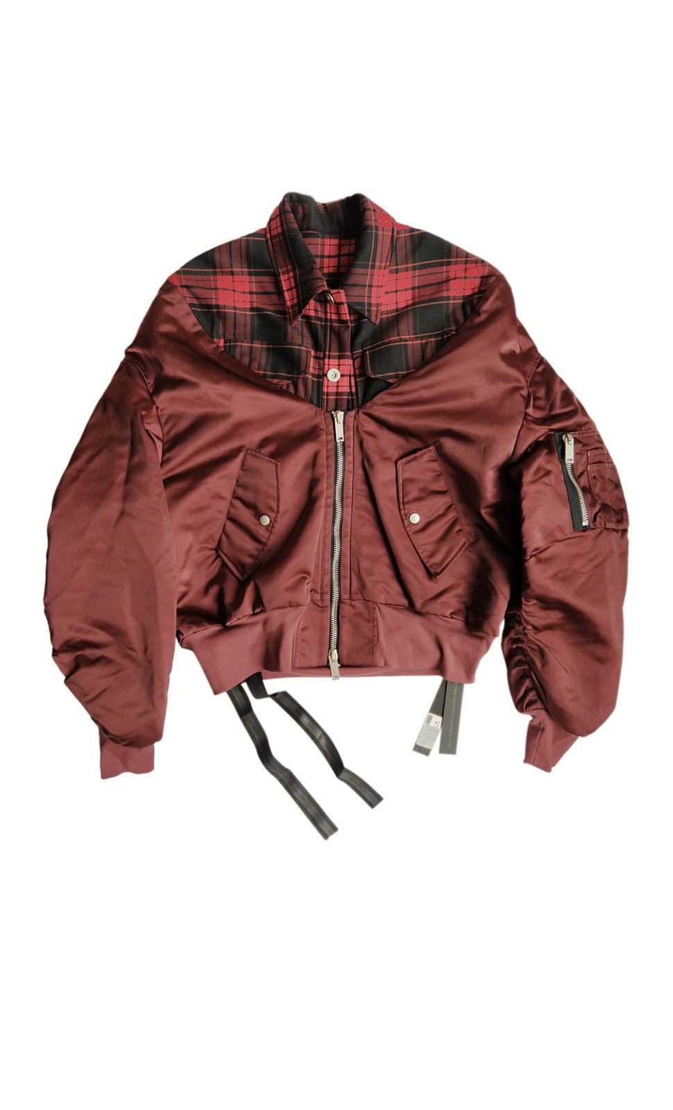 Unravel Project Unravel Project Hybrid Bomber Jacket Size US XS / EU 42 / 0 - 1 Thumbnail