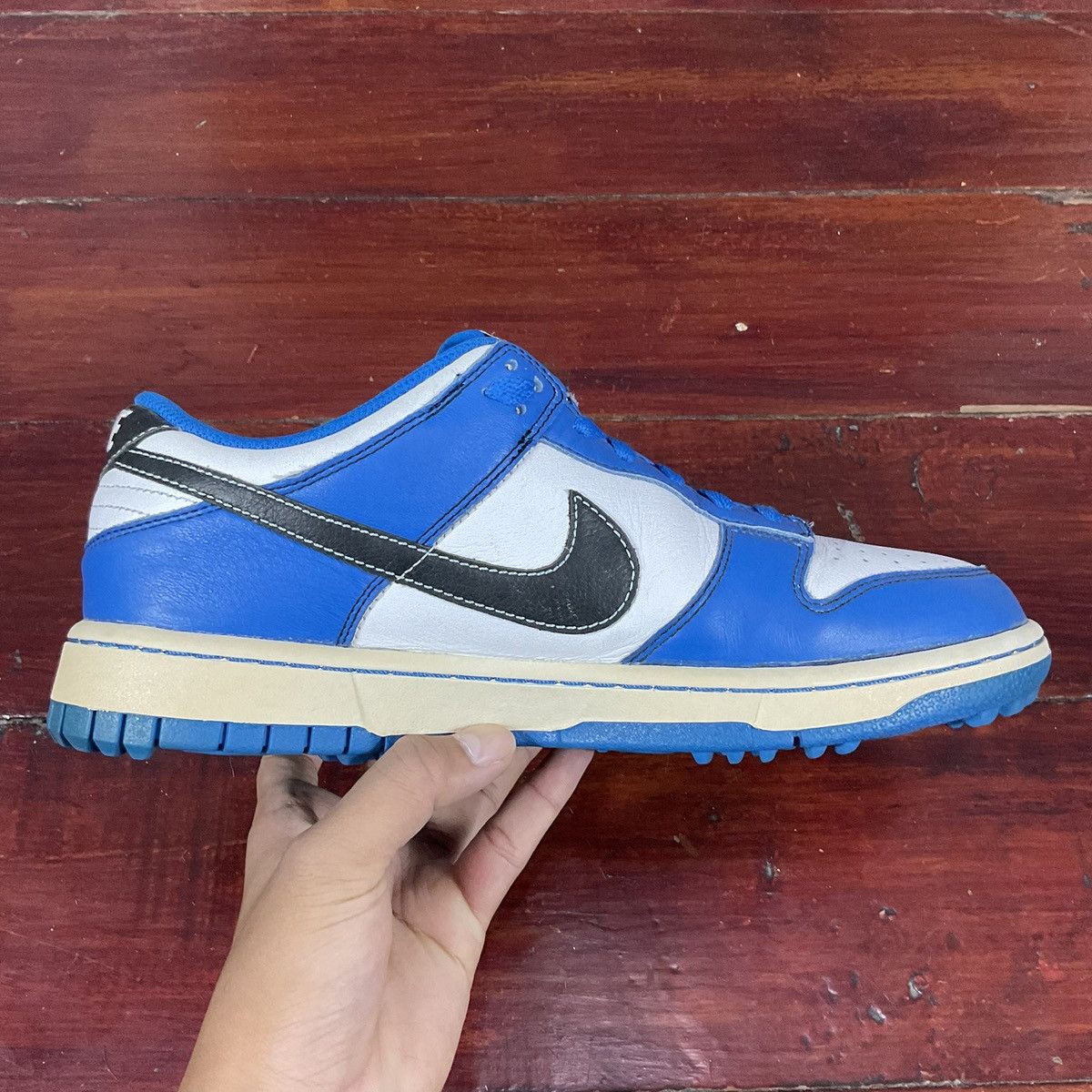 Nike Dunk Low NG Golf White Blue 2012 Size US 8 / EU 41 - 6 Thumbnail