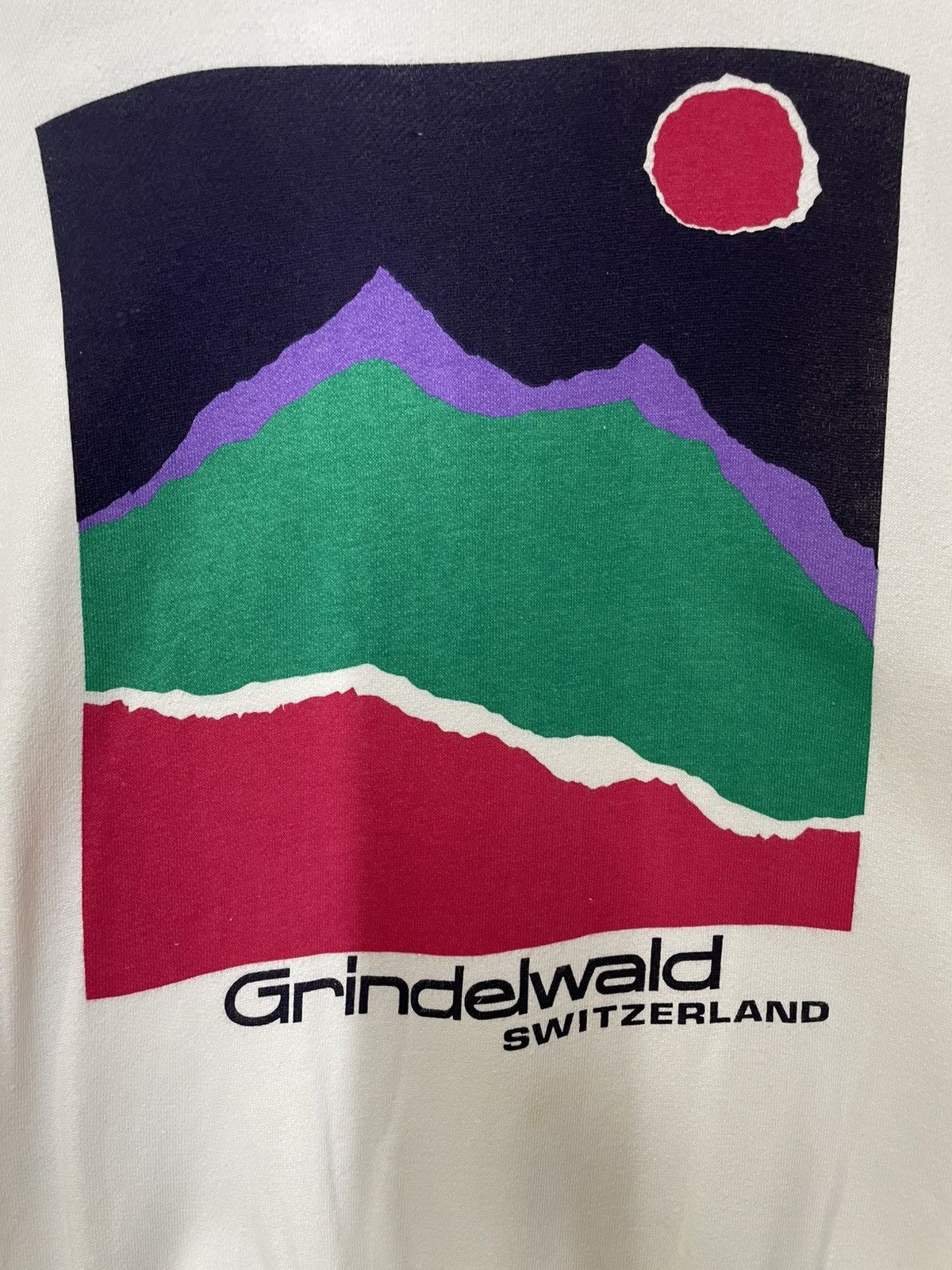 Other GRINDELWALD SWITZERLAND big logo printed crewneck sweatshirt Size US L / EU 52-54 / 3 - 5 Thumbnail