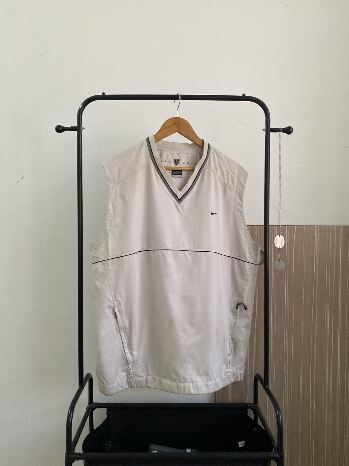 Nike VINTAGE NIKE Golf Light Vest V Neck 🔥(C1) Size US XL / EU 56 / 4 - 1 Thumbnail
