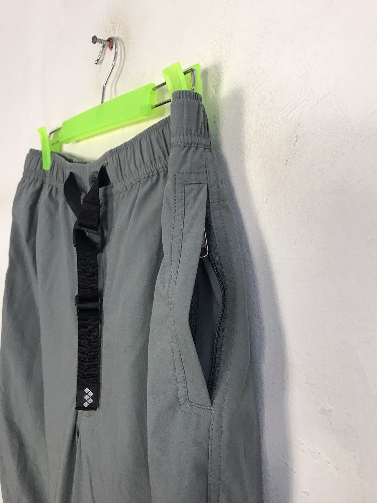 Montbell Mont Bell Outdoor Grey Thin Slack Pant Trouser Double Knee Size US 31 - 3 Thumbnail
