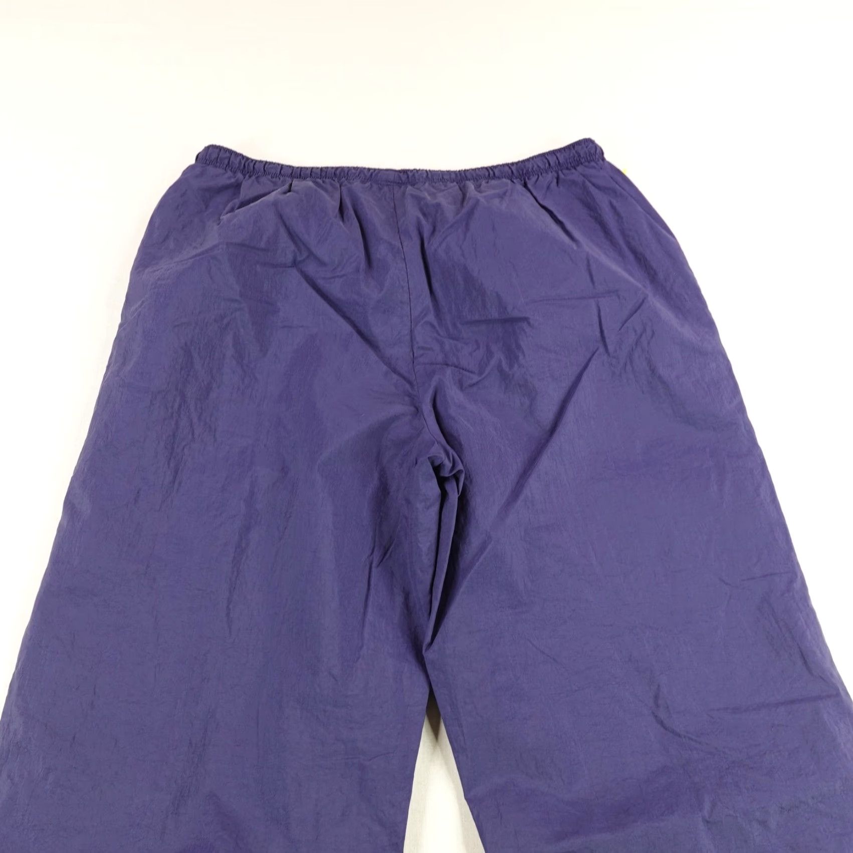 Adidas VINTAGE Adidas Pants Mens Large Blue Windbreaker Ankle Zip Lined Track Gym 90s Size US 33 - 7 Thumbnail