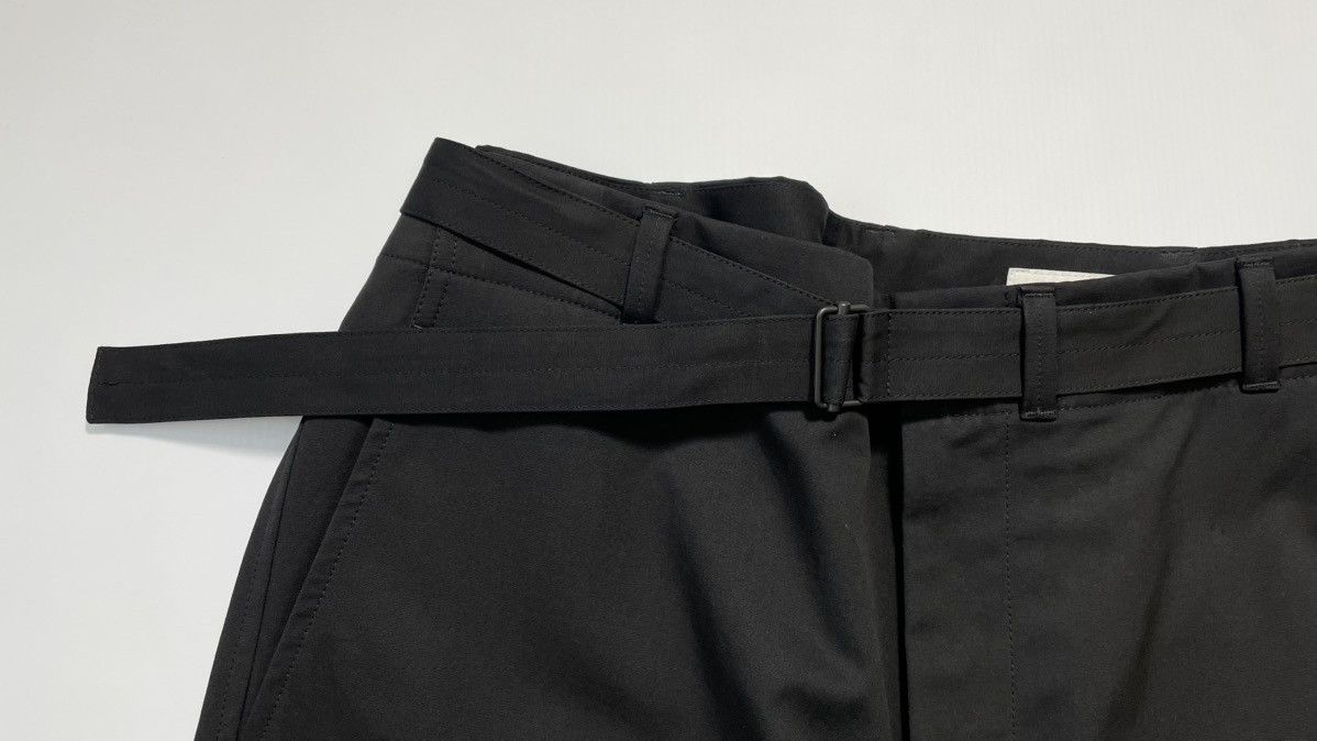 Lemaire S/S 24 Black ‘Belted Carrot Trousers’ Size US 34 / EU 50 - 7 Thumbnail