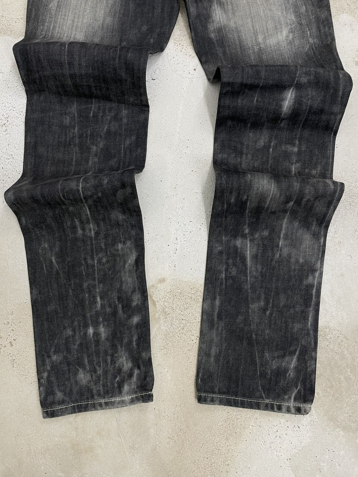 Designer Vintage Japan SemanticDesign Affliction Punk Distress Denim Size US 30 / EU 46 - 8 Thumbnail