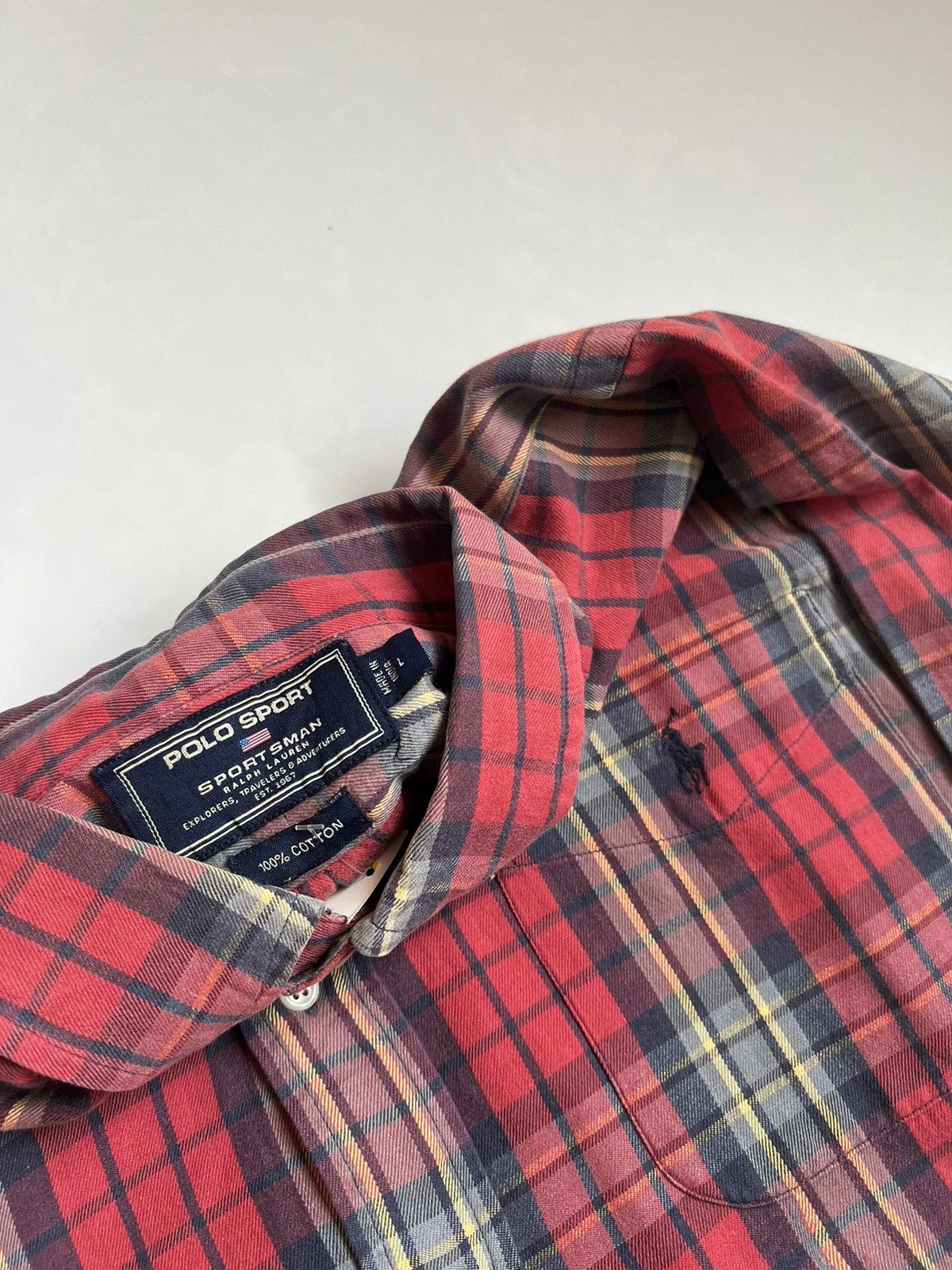 Polo Ralph Lauren Polo Sport Ralph Lauren Flannel Size US L / EU 52-54 / 3 - 3 Thumbnail