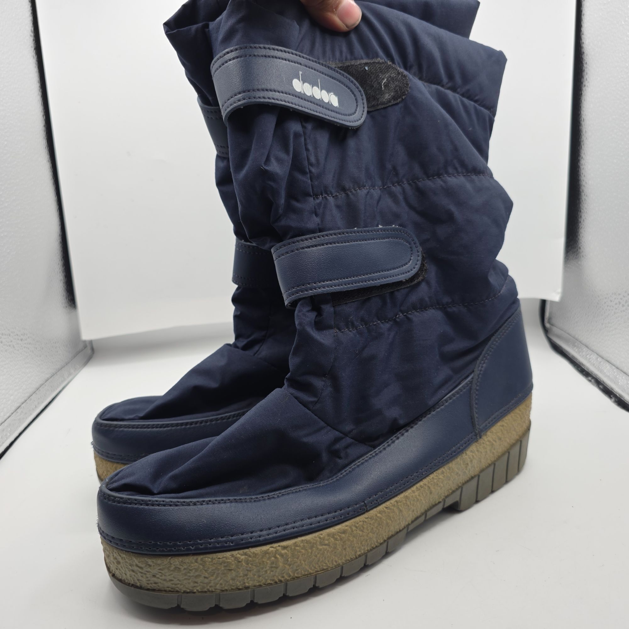 Diadora Diadora Winter Snow Boots Womens Size 9-10 Blue Insulated Wa Size US 10 / IT 40 - 4 Thumbnail