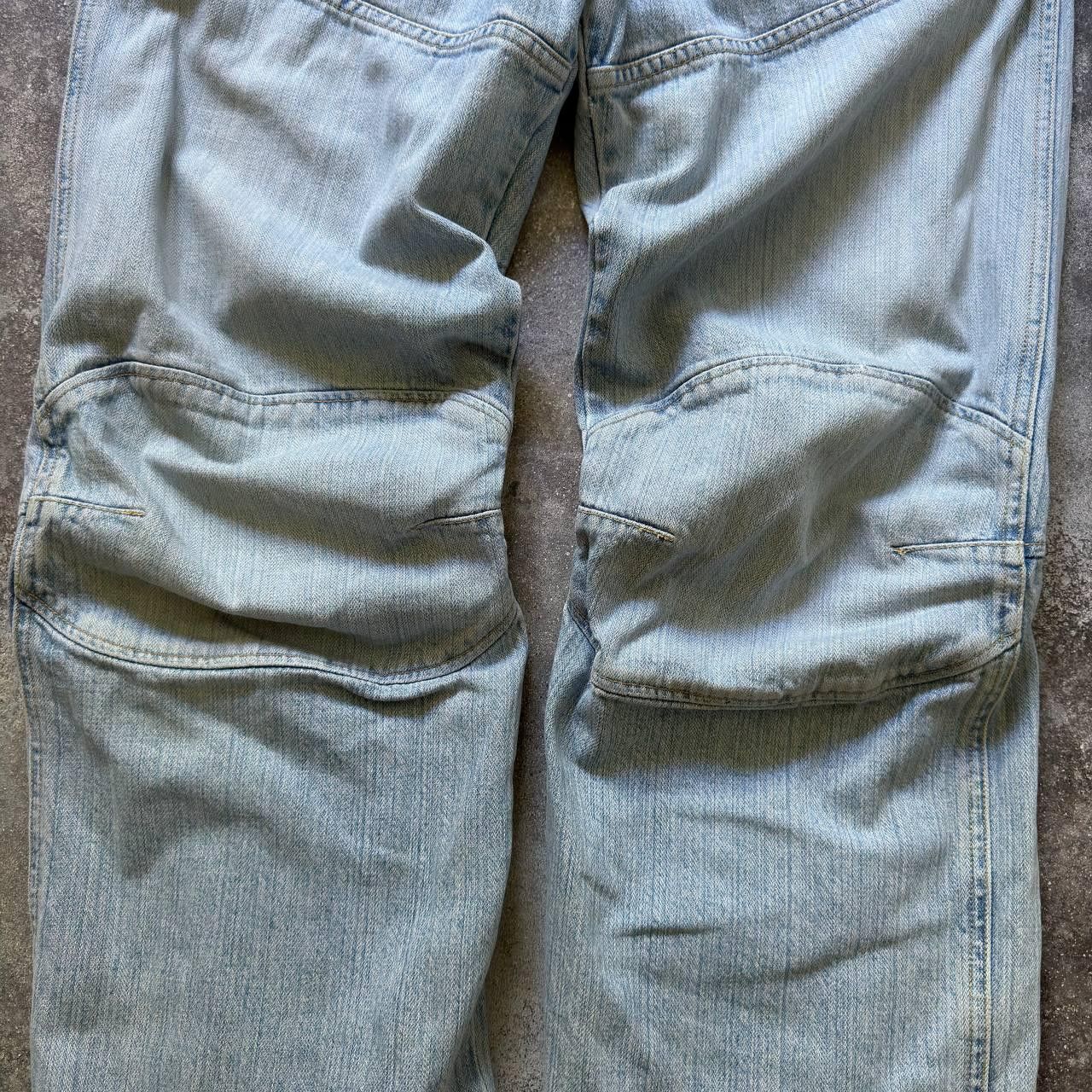 G-Star × Japanese Brand G-Star Raw Vintage Single Knee Denim Jeans Size US 30 / EU 46 - 3 Thumbnail