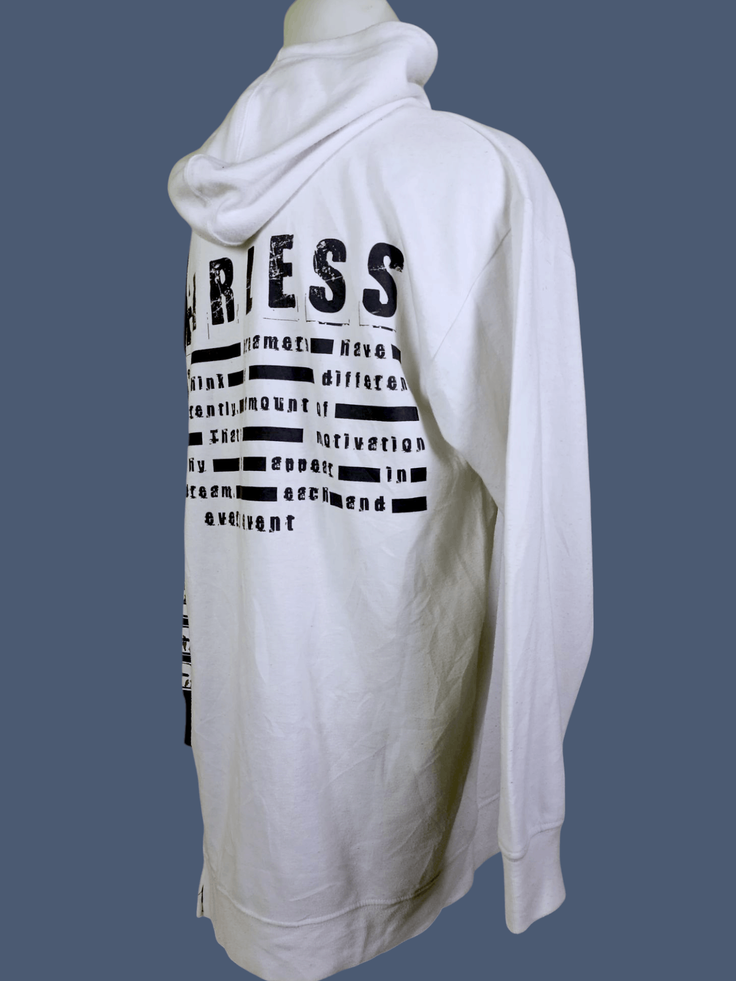 Japanese Brand Japanese Beaumere Poem Side Zipper Hoodie if6was9 style Size US XL / EU 56 / 4 - 9 Thumbnail